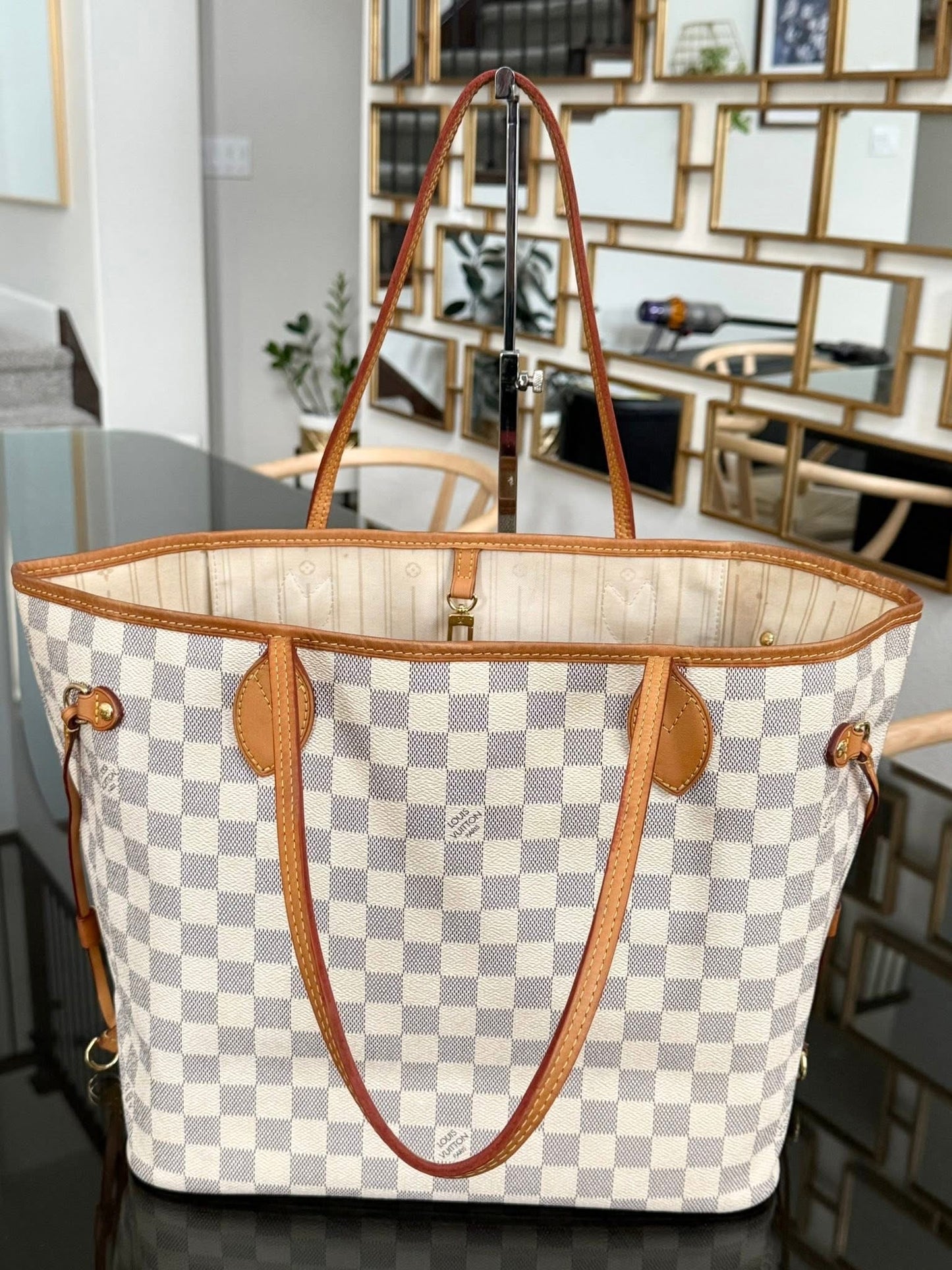 Neverfull MM Azur with Insert Organizer 📅 Year: 2011