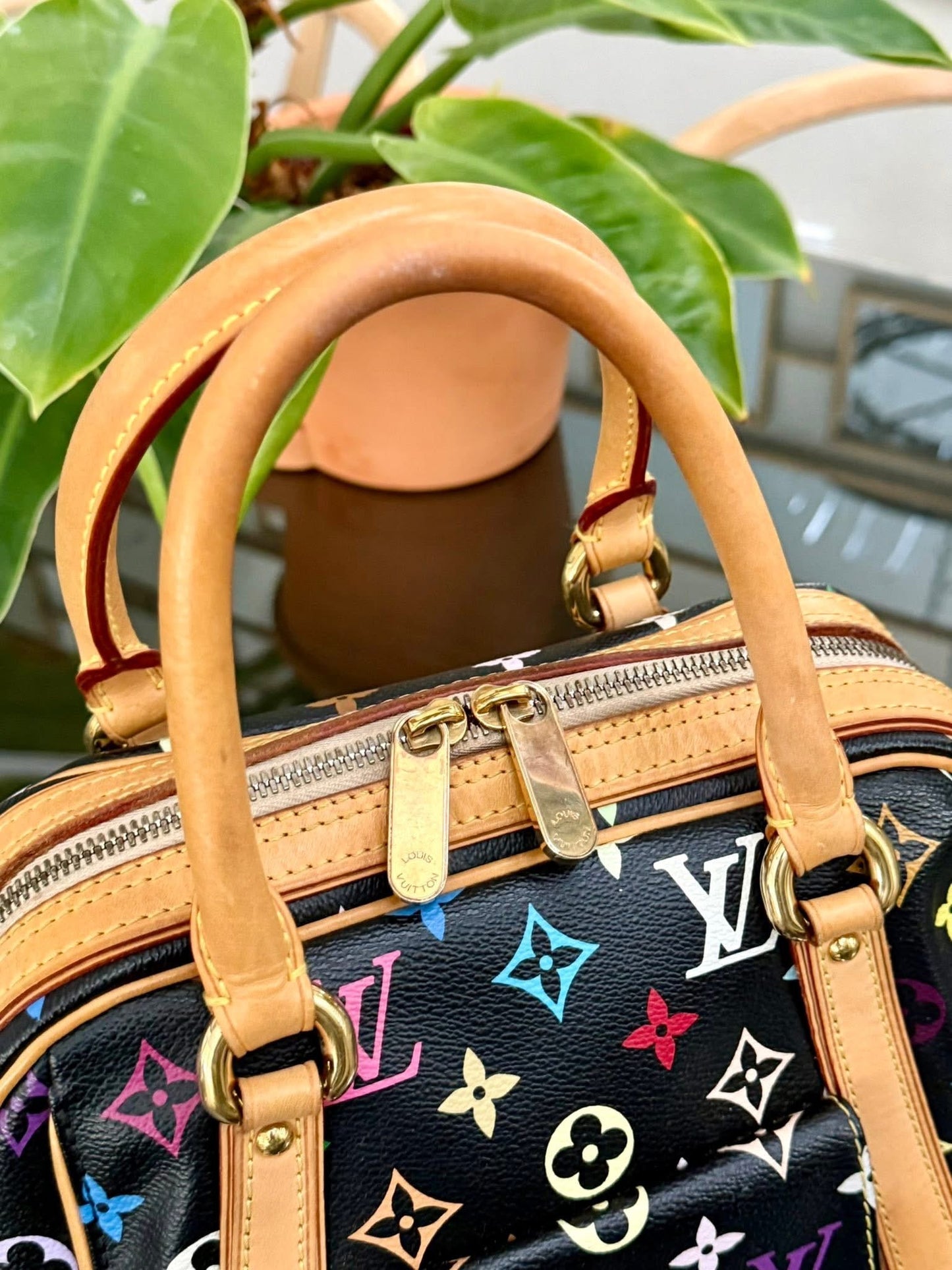 Murakami / Multicolor Noir Priscilla with Dustbag and Insert Organizer 📅 Year: 2007