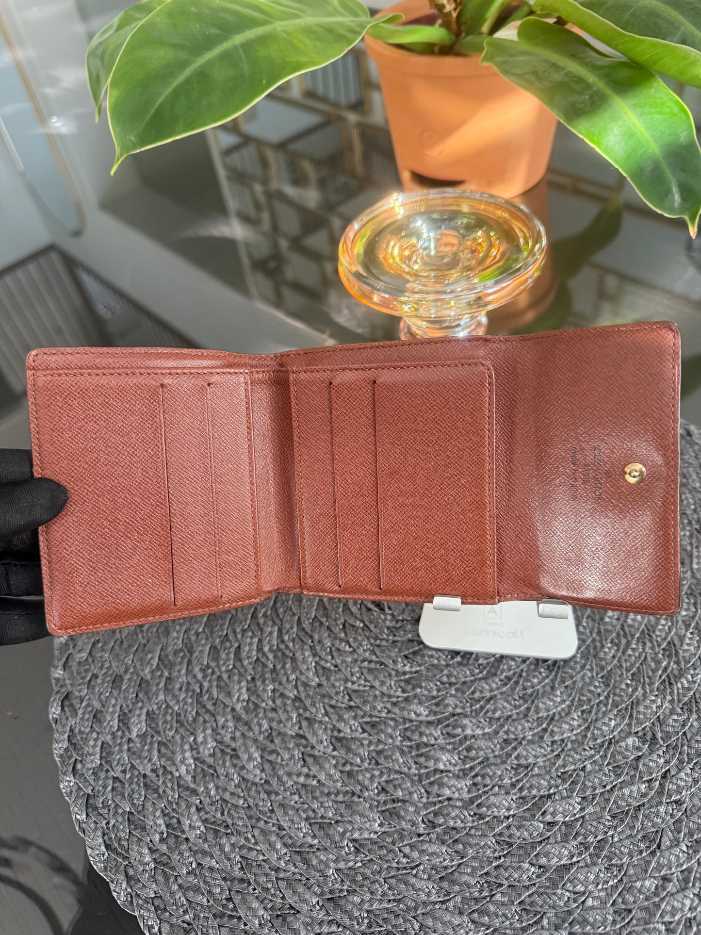 Monogram Elise Trifold Compact Wallet 🗓️ Year: 2000