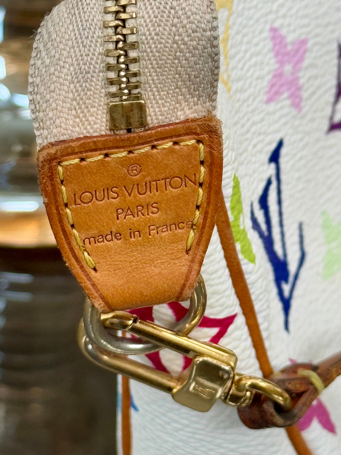 Multicolor Pochette Accessories with Dustbag and Strap 📅 Year: 2003