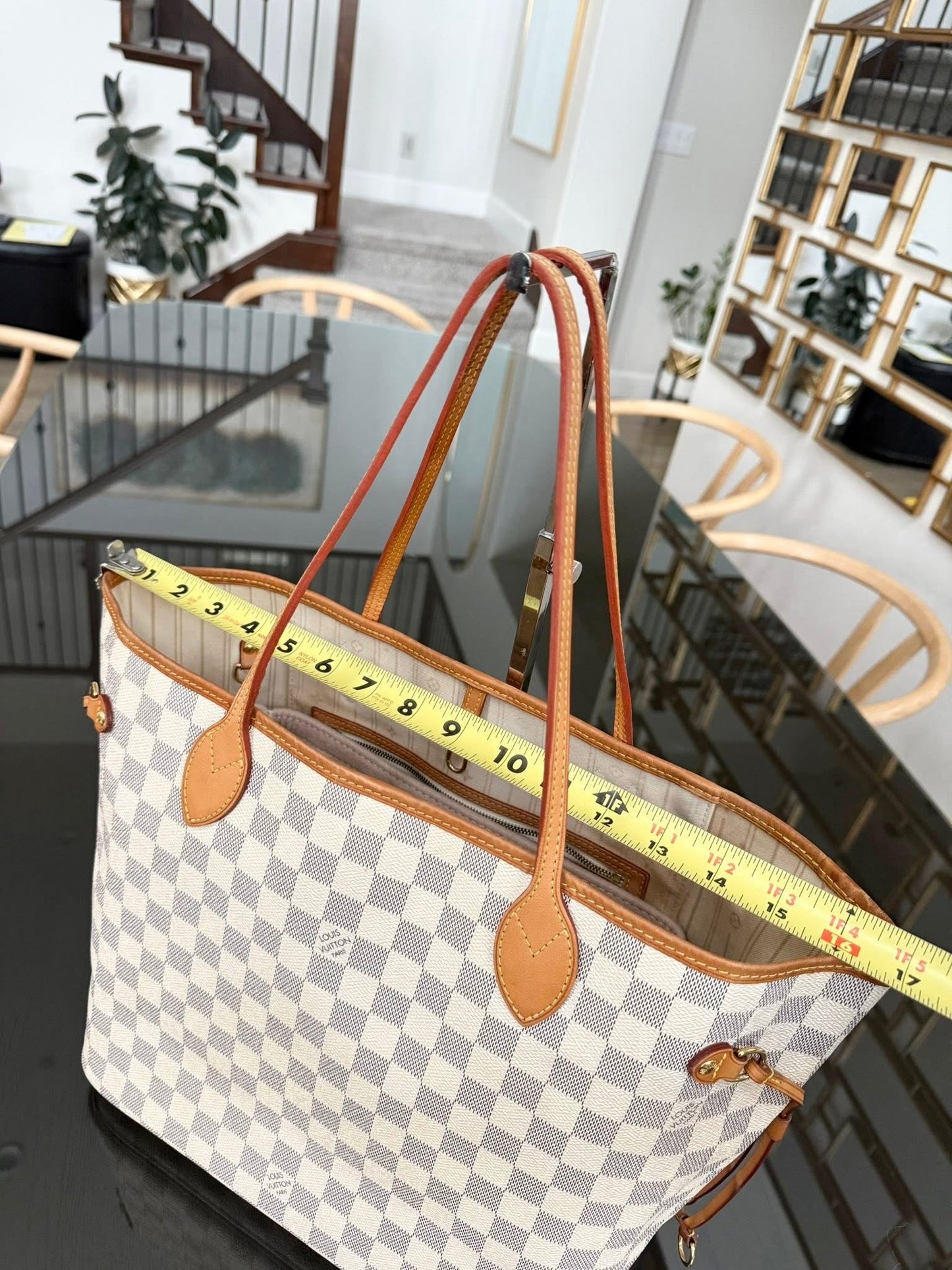 Neverfull MM Azur with Insert Organizer 📅 Year: 2011