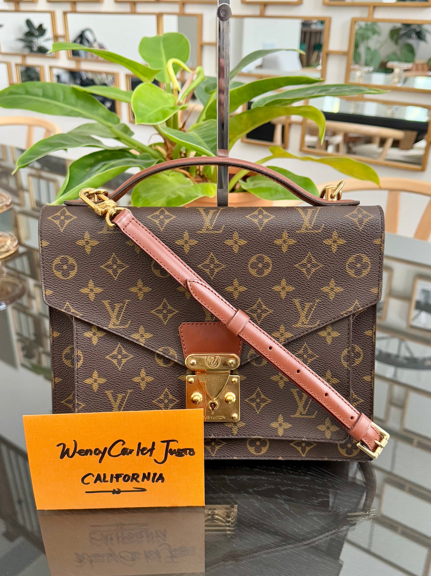 Monceau 28 Crossbody 2 Way Bag -Year 1994
