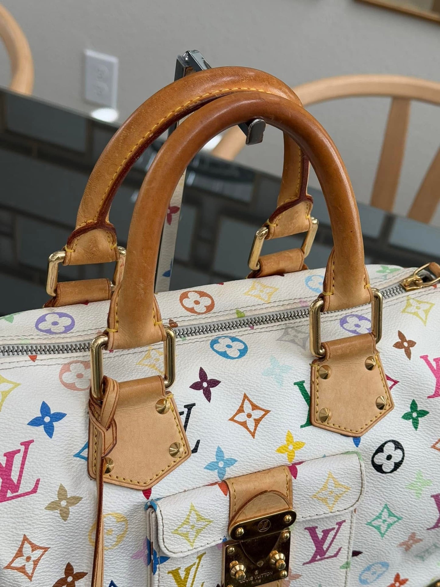 Multicolor Speedy 30 with Dustbag and Insert Organizer 📅 Year: 2006