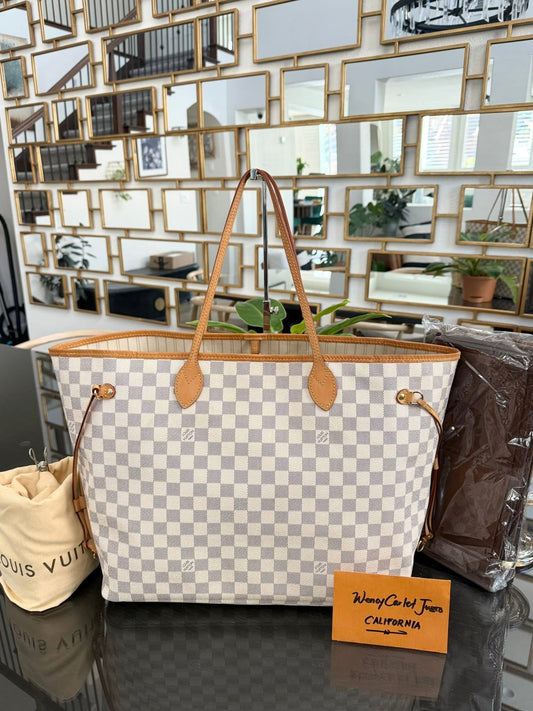 Neverfull GM in Azur with Dustbag Insert Organizer 🗓️ Year: 2012
