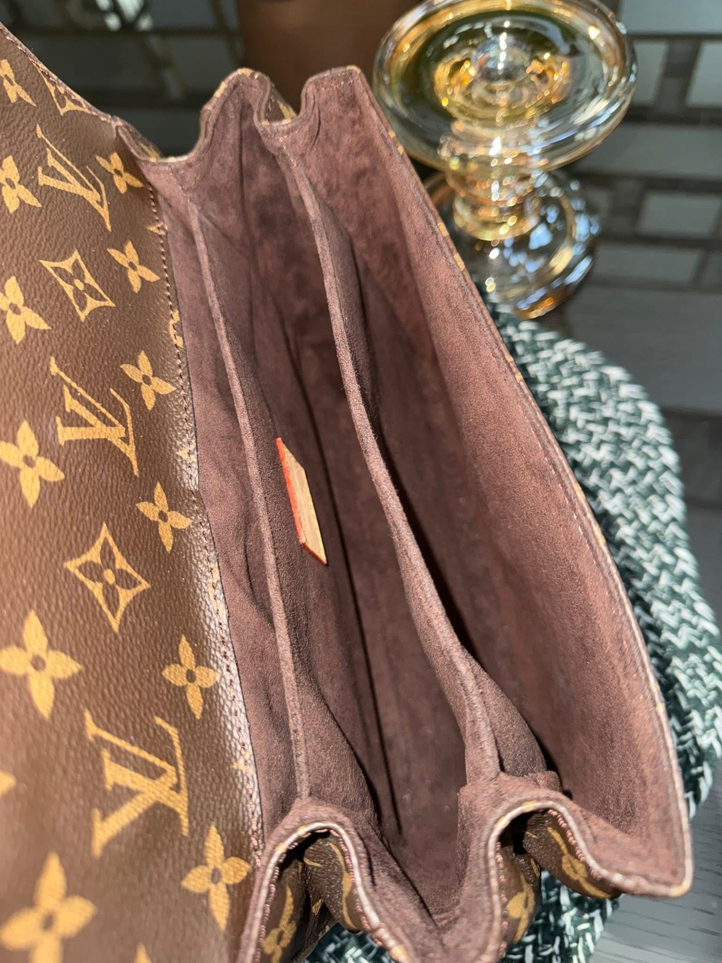Pochette Metis with Original strap, Box, Dustbag, Paper bag and Insert Organizer 🌺 Year 2016