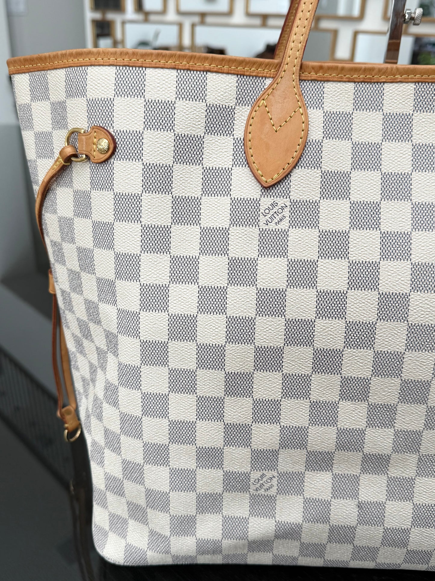 Neverfull GM in Azur with Dustbag Insert Organizer 🗓️ Year: 2011