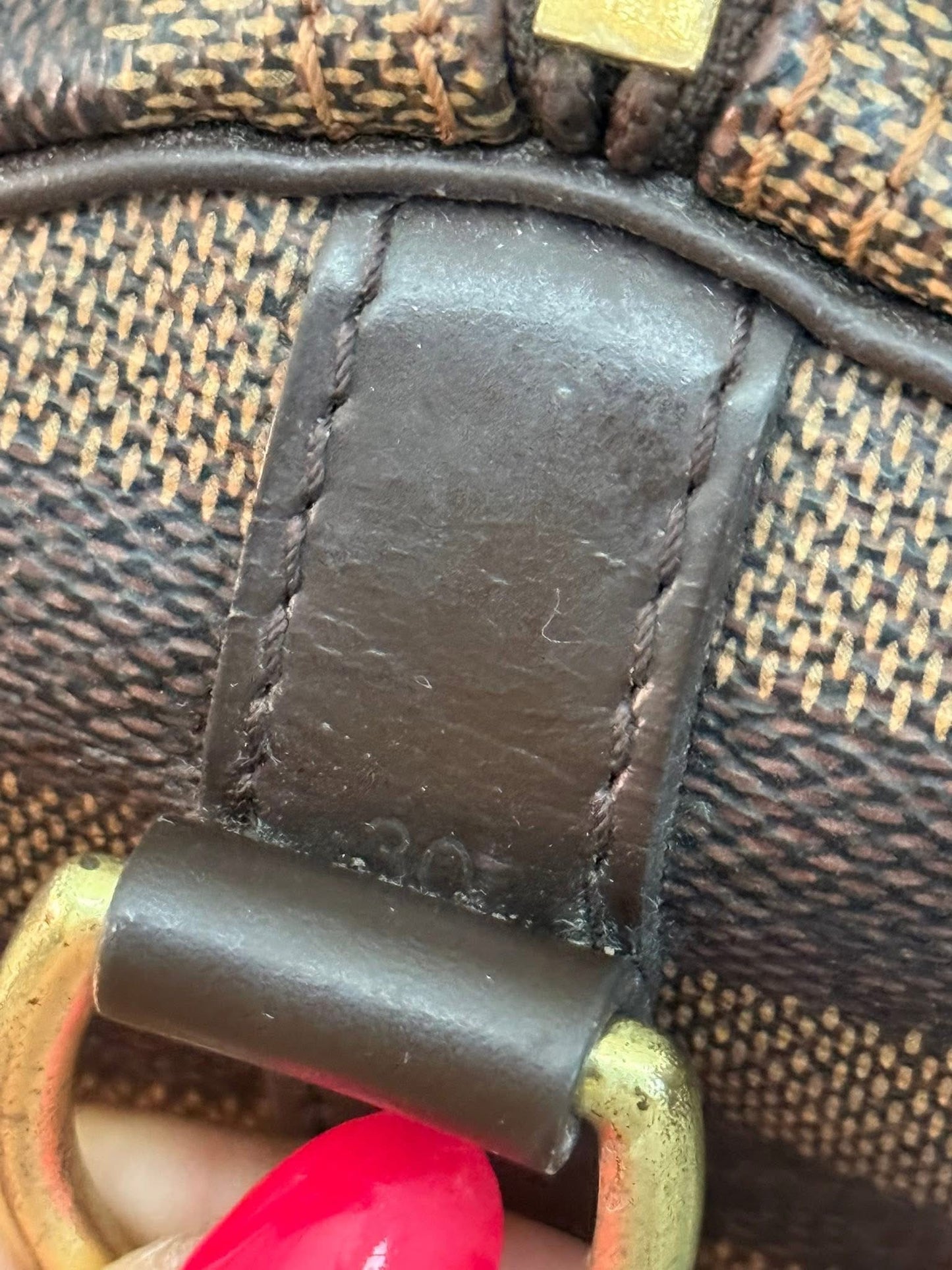 Speedy 30 Bandoulier in DE with 🔐 lock, Key, Original Strap and Dustbag -🗓️ Year: 2018