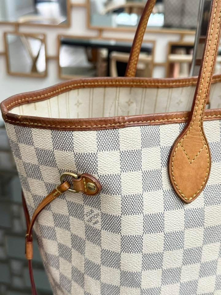 Neverfull MM Azur with Insert Organizer 🌺 📅 Year: 2010