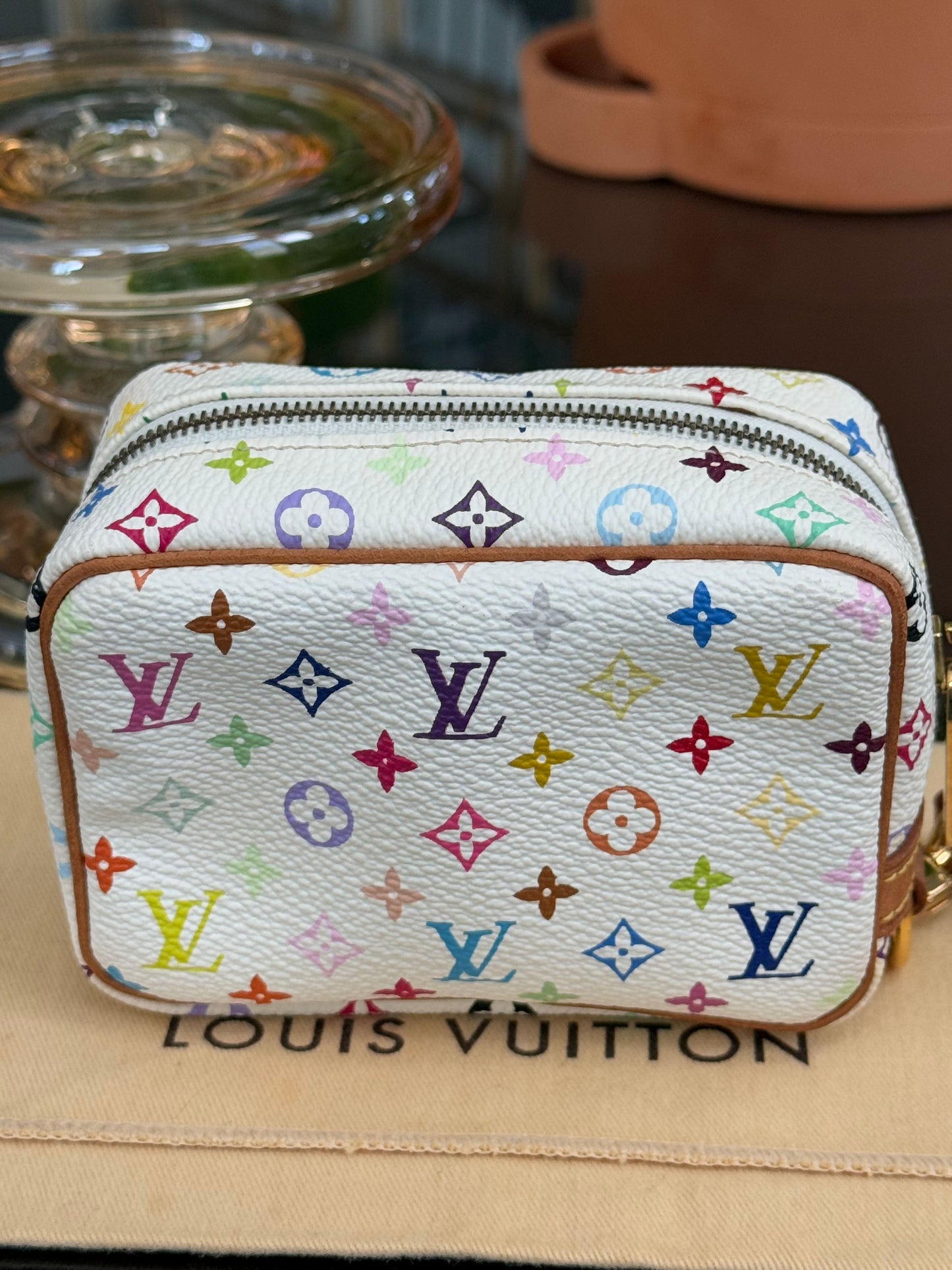 Multicolor Wapity Wristlet with Dustbag 📅 Year: 2005