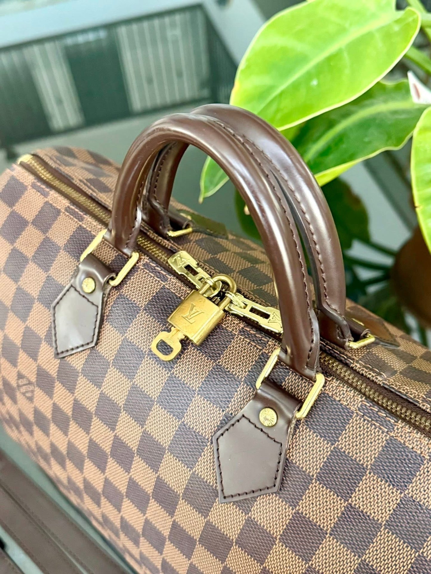 Speedy 35 Bandoulier in DE with lock 🔐 key, Dustbag and Non branded Twilly -🗓️ Year: 2013