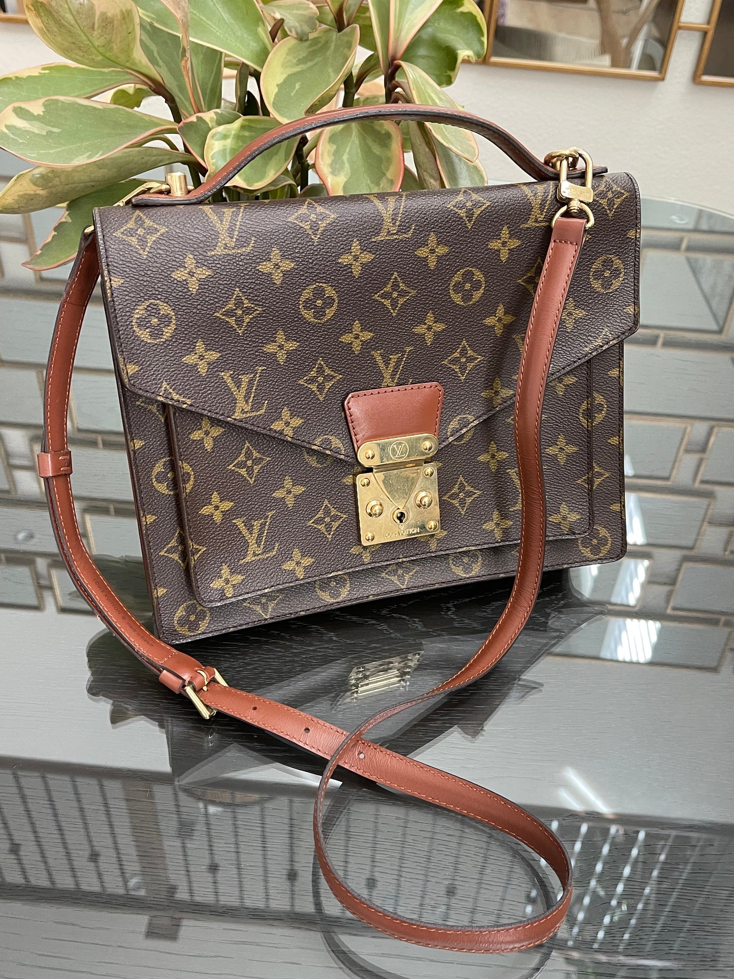 Monceau 28 Crossbody 2 Way Bag - Year: 1995