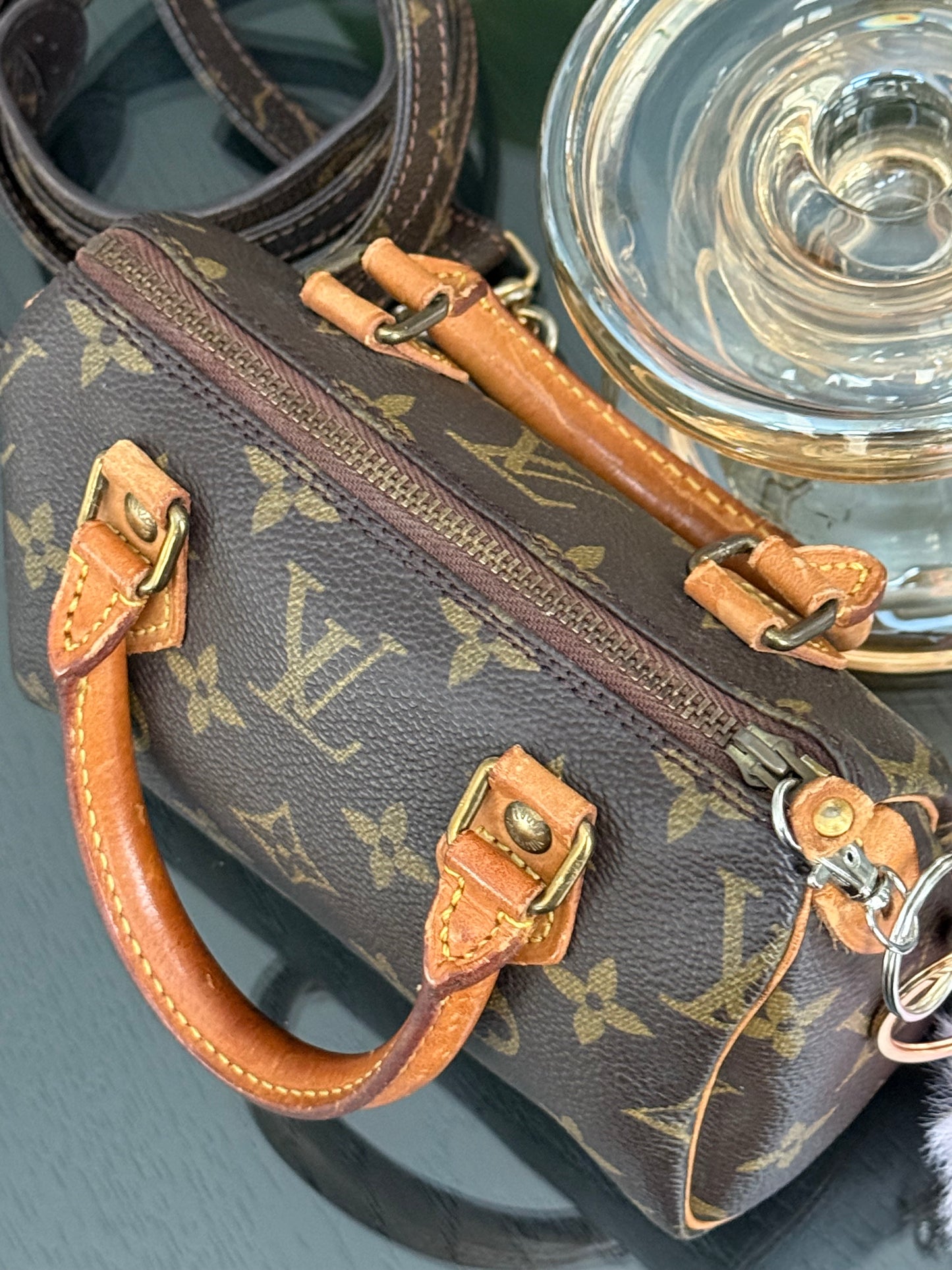 Mini Speedy with Strap🍒Circa 80’s