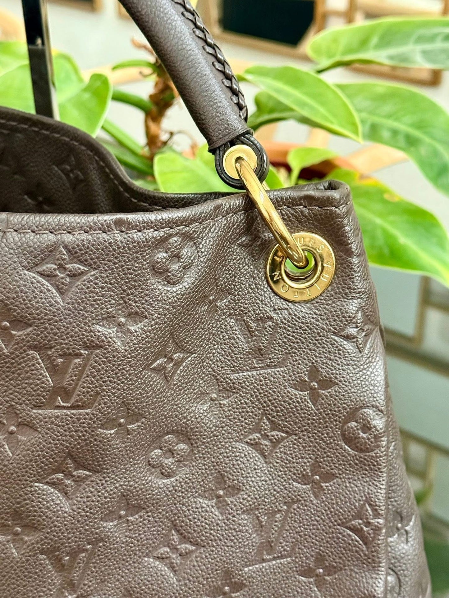 Artsy MM Empriente in Taupe Glaze with Dustbag and Insert Organizer 📅 Year: 2012