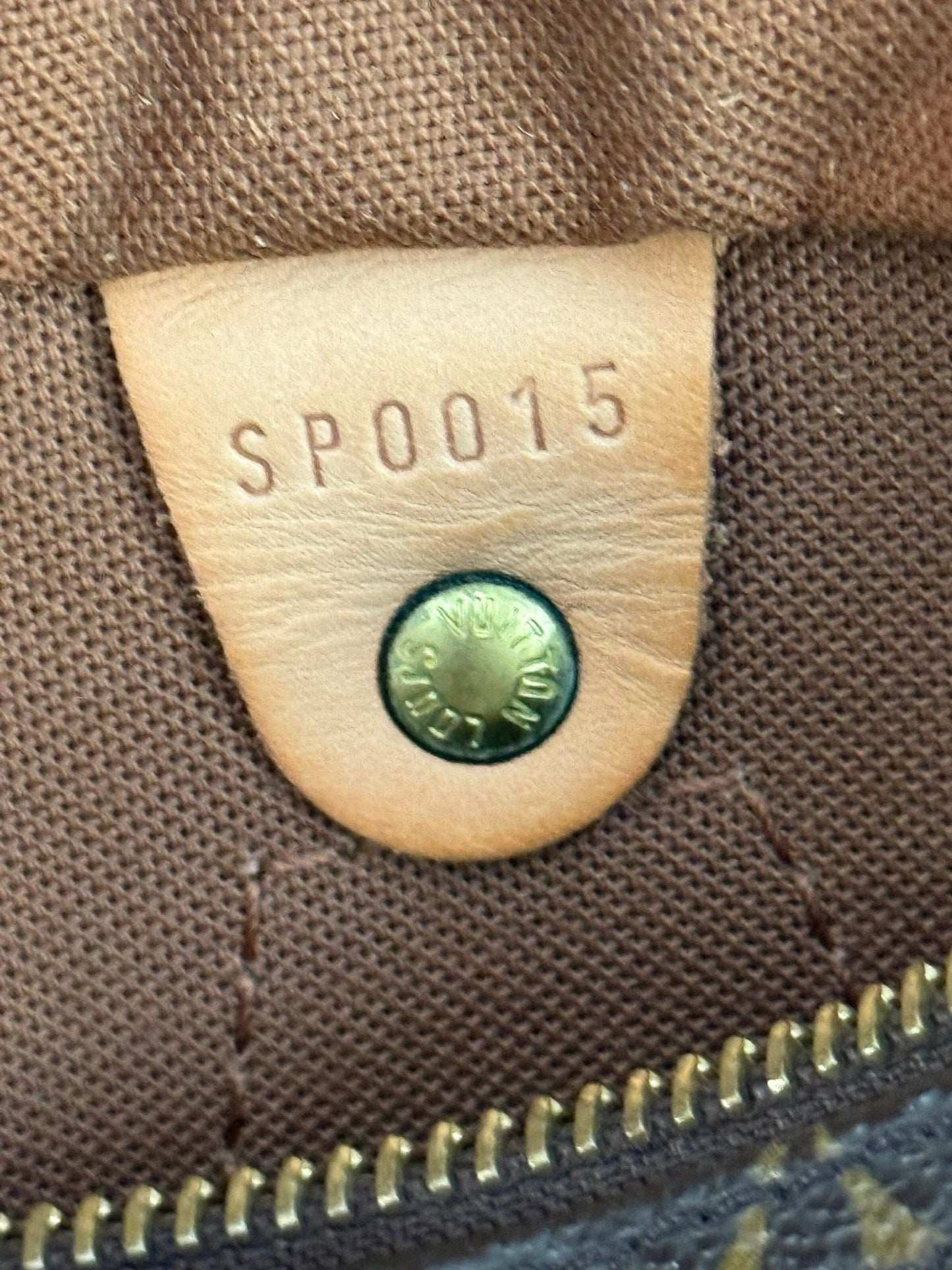 Speedy 25 in Monogram with Lock 🔐 and Key 🗓️ Year: 2005