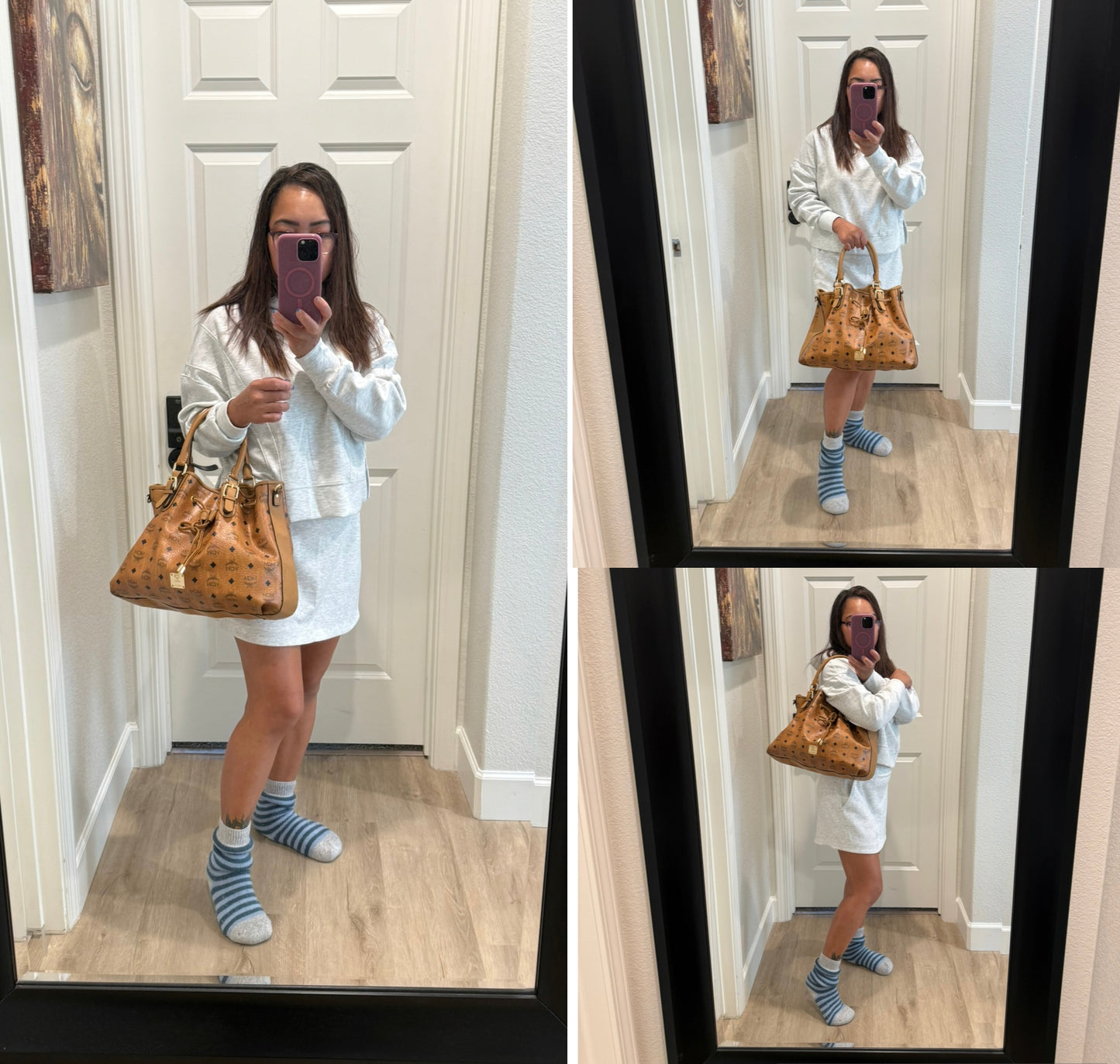 MCM Bucket Bag (No Strap)