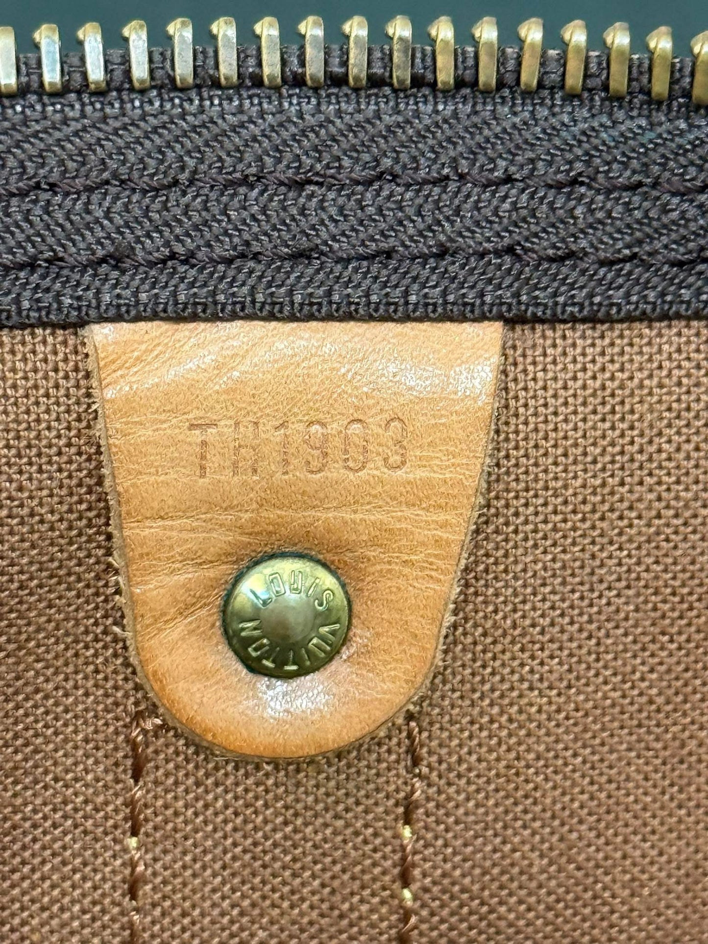 Keepall 50 Bandoulier with Original Strap, 🔐 Lock, Key , Poignet and Luggage Tag 📅 Year: 1993