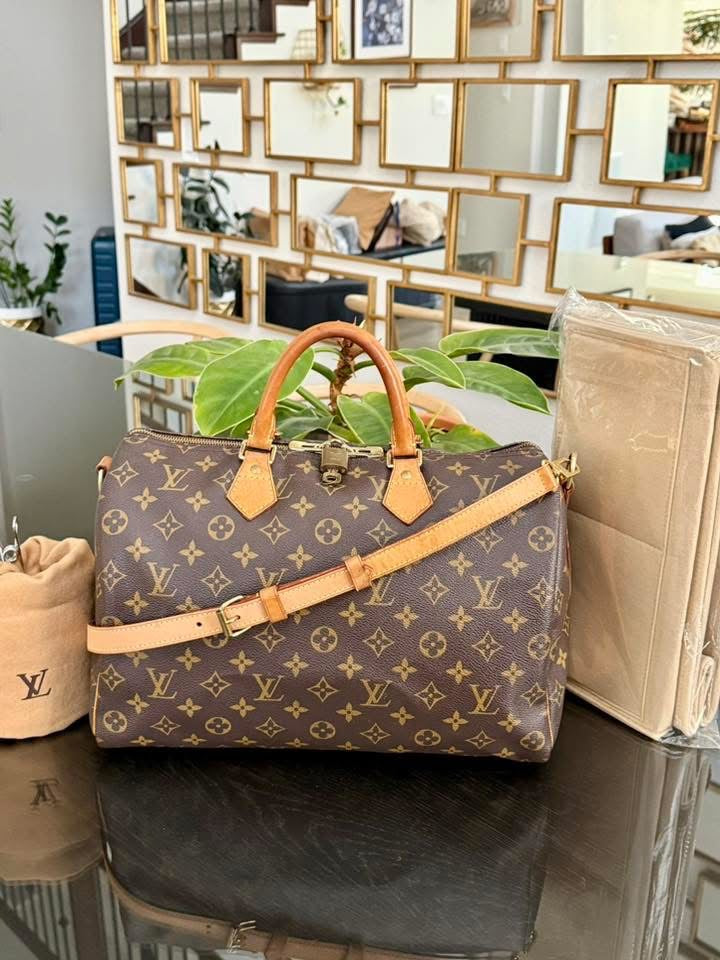 Speedy 35 Bandoulier with lock 🔐 key, Dustbag and Insert Organizer -🗓️ Year: 2011