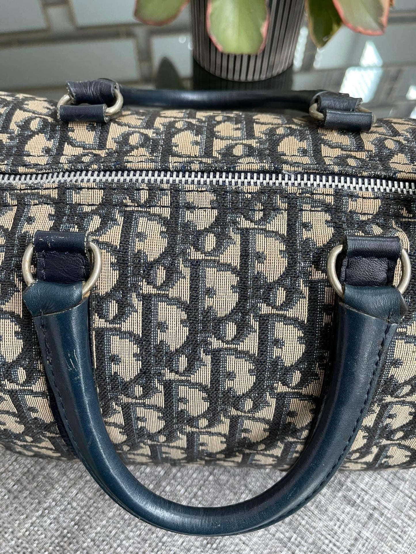 CD Trotter Vintage Boston Bag -Size: 25