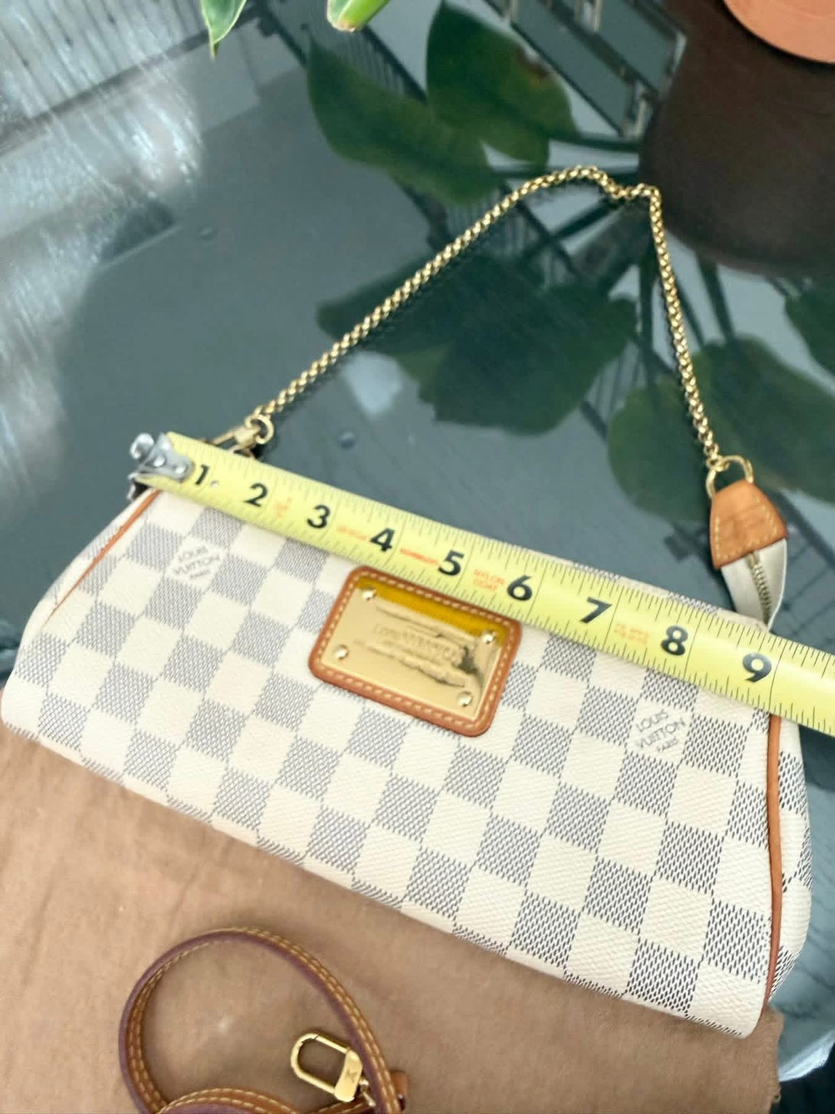 Eva Clutch in Azur with Original Strap, Dustbag, Box and Paper bag 🗓️ Year: 2015
