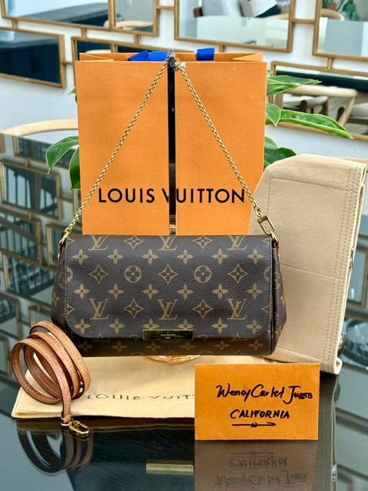 Favorite MM in Monogram with Dustbag, Insert organizer and Paper Bag -🗓️ Year: 2018