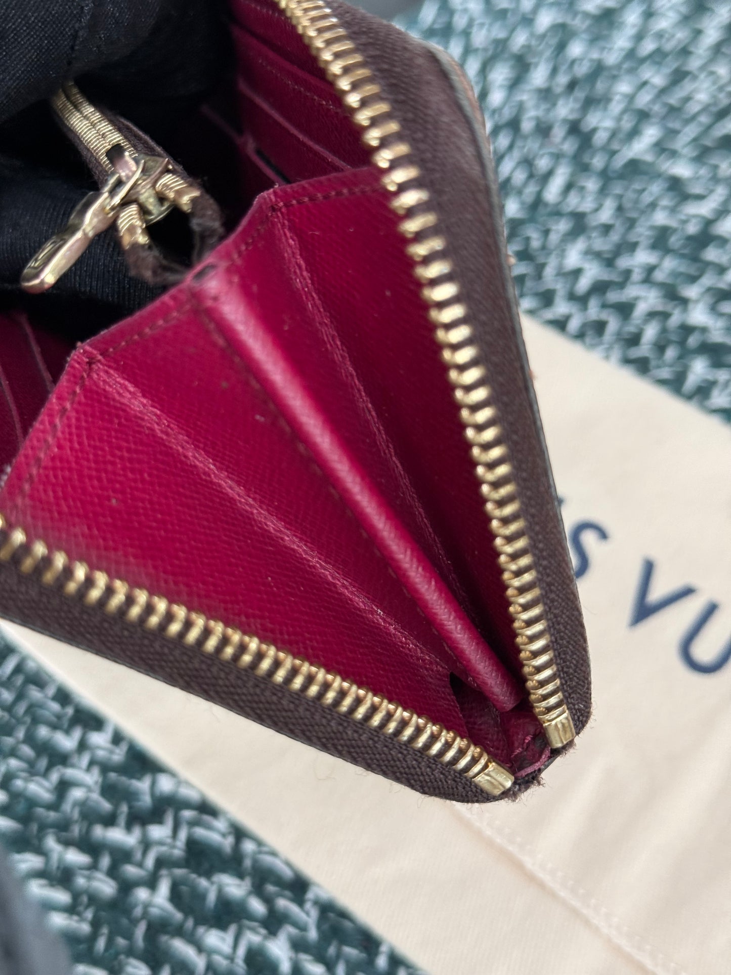 Monogram Clemence in Peony Wallet with Dustbag 🗓️ Year 2015