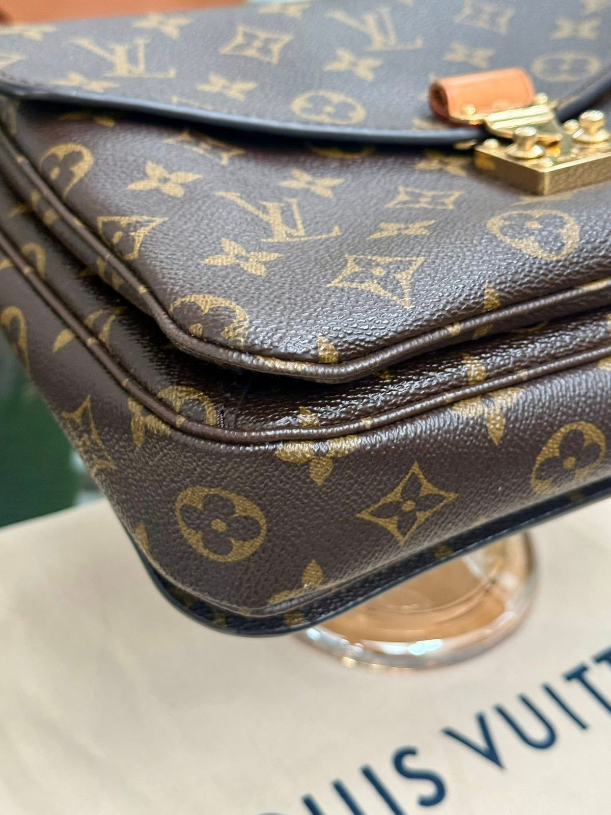 Pochette Metis in Monogram with Original Strap, Box, Dustbag and Paper bag 🗓️ Year 2017