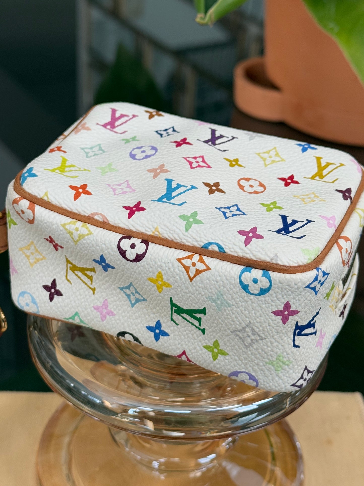 Multicolor Wapity Wristlet with Dustbag 📅 Year: 2005