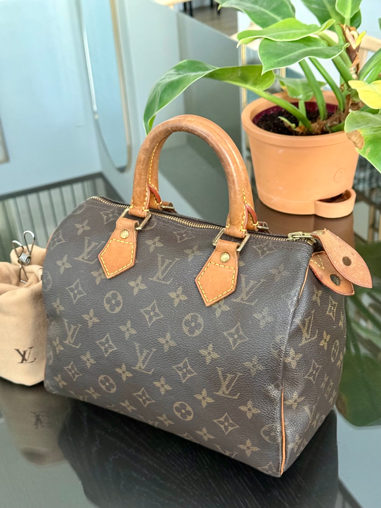 Speedy 25 in Monogram with Dustbag -🗓️ Year: 2000