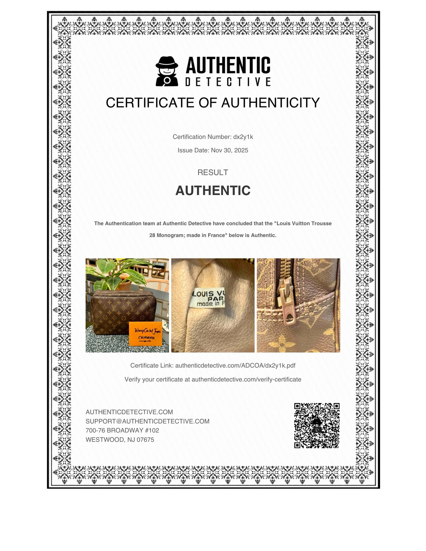 Trousse 28 📅 Circa 80’s