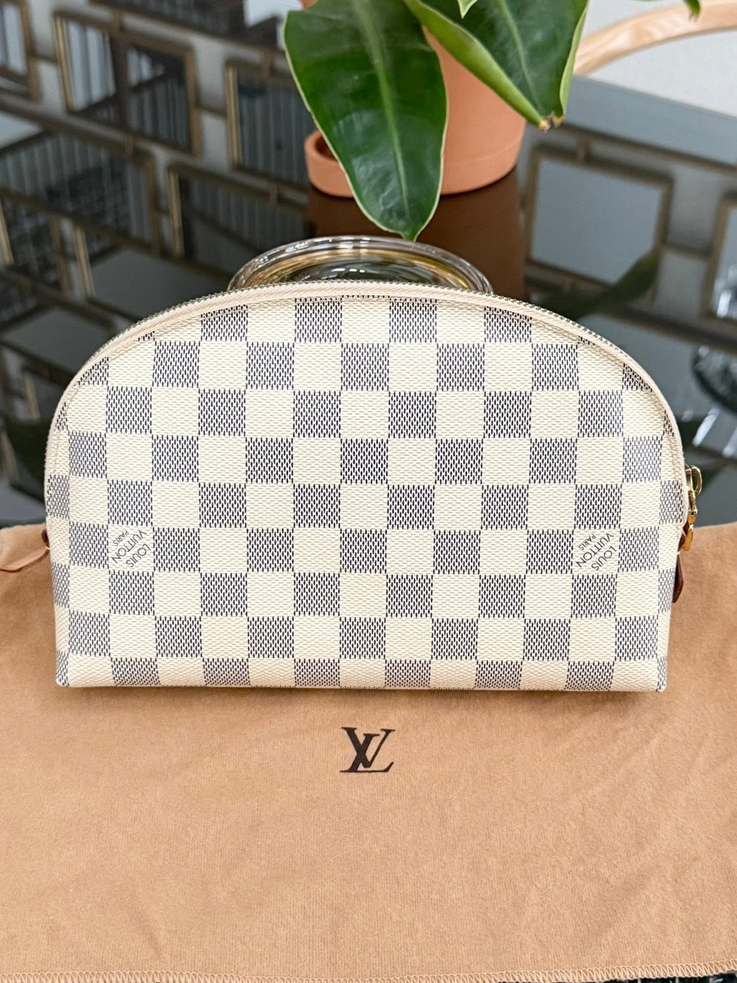 Cosmetic Pouch GM in Azur with Dustbag 🗓️ Year: 2018