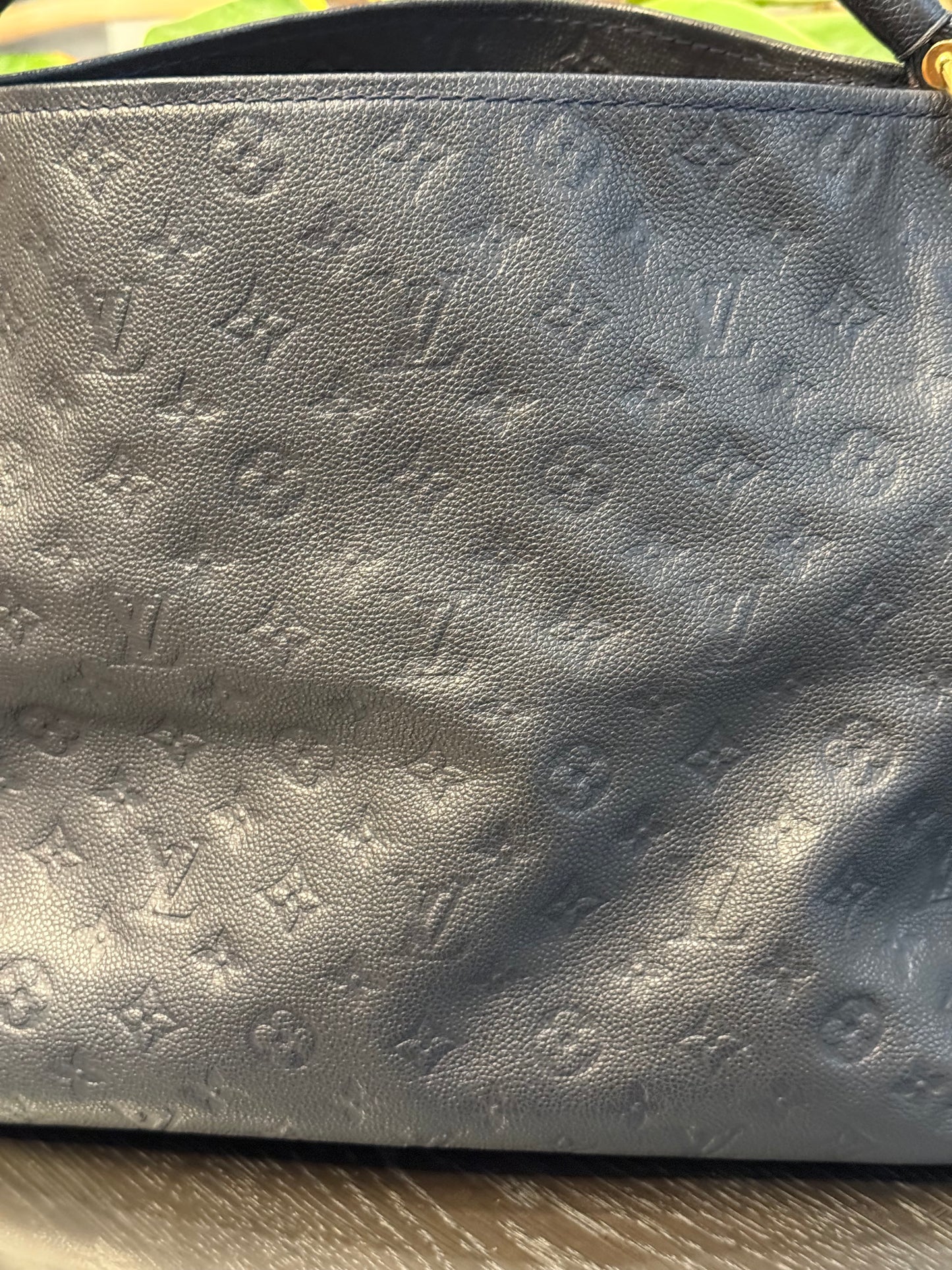 Artsy MM Empriente in Black/ Dark Blue with Dustbag and Insert Organizer 📅 Year: 2011