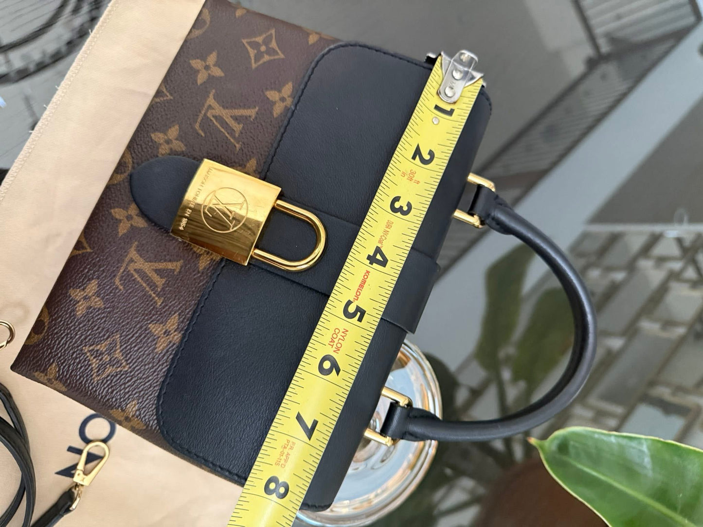 Locky BB Monogram Noir with Original Strap, Dustbag, Box and Paper bag - 📅 Year: 2019