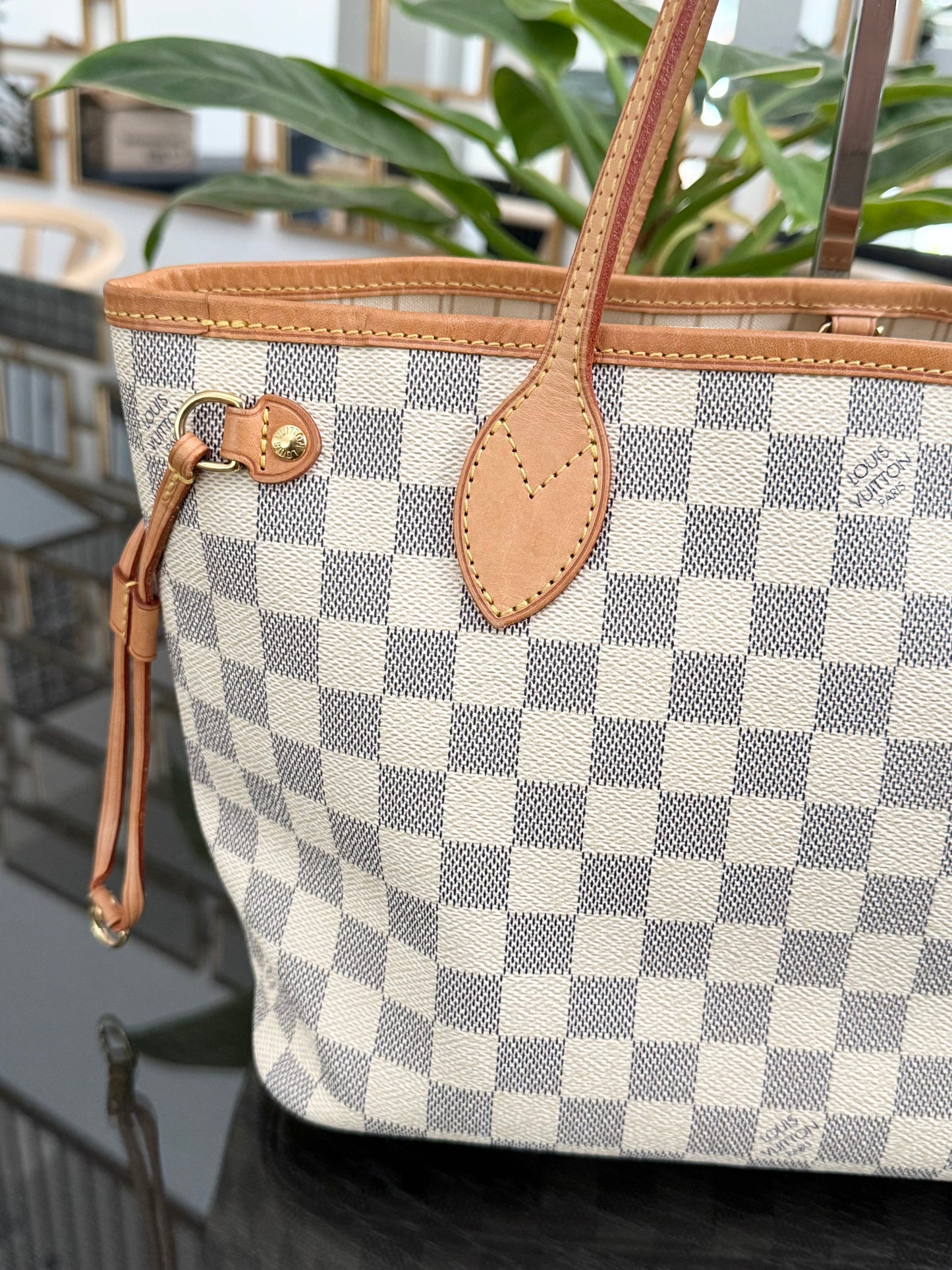 Neverfull PM in Azur with Dustbag and Insert Organizer 🗓️ Year: 2012