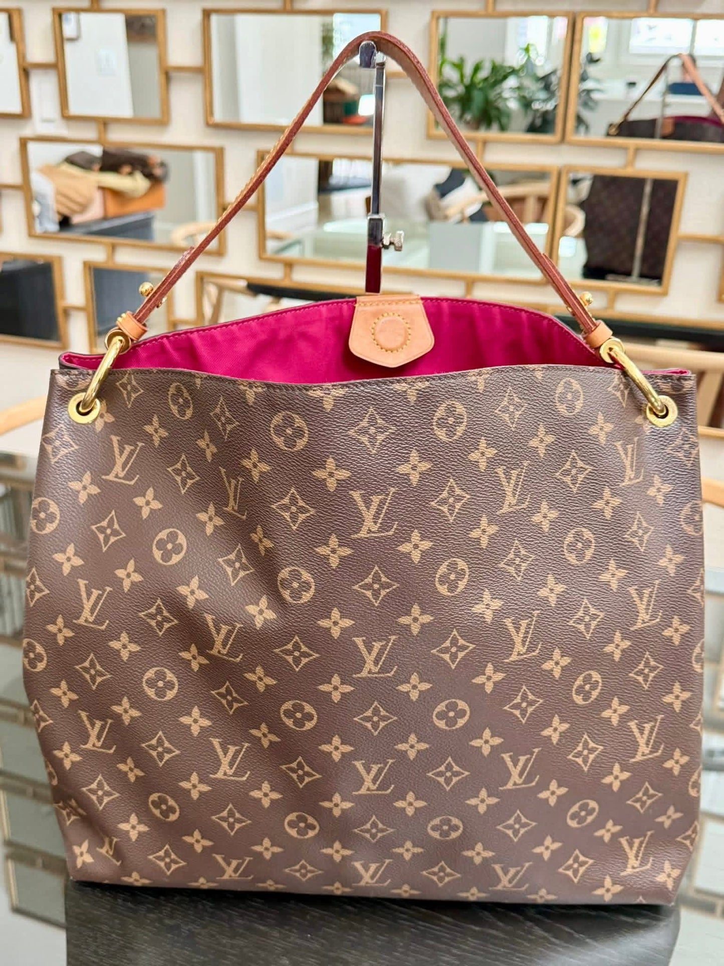 Graceful MM Monogram in Peony with Dustbag and Insert Organizer 📅 Year: 2019