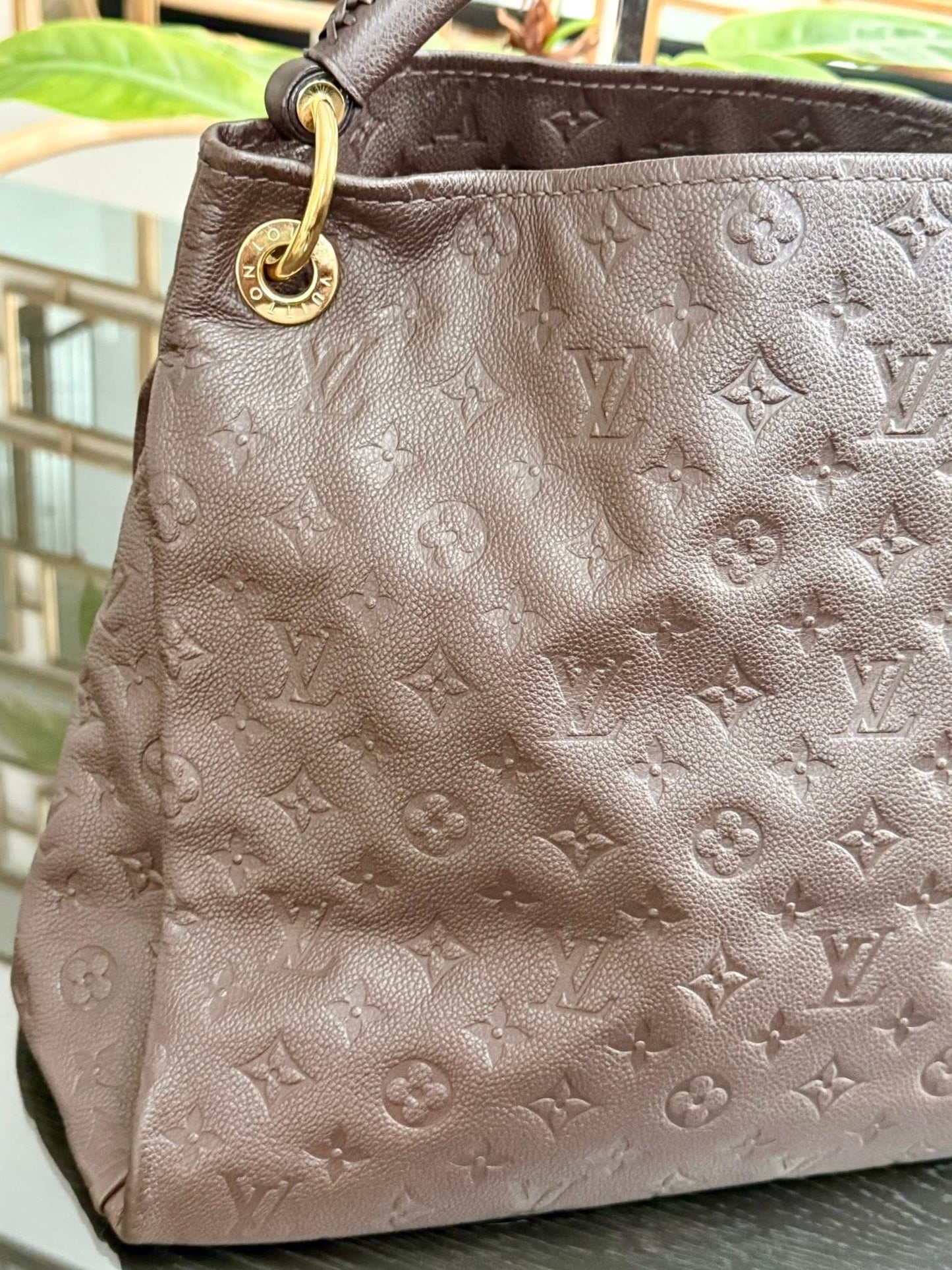 Artsy MM Empriente in Taupe Glaze with Dustbag and Insert Organizer 📅 Year: 2012