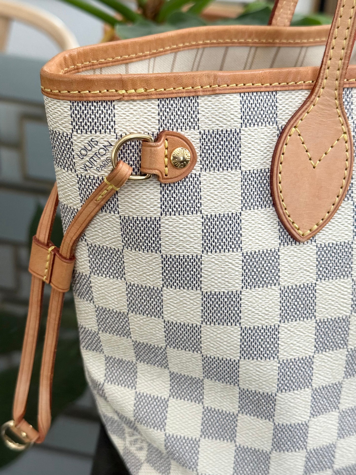 Neverfull PM in Azur with Dustbag and Insert Organizer 🗓️ Year: 2012