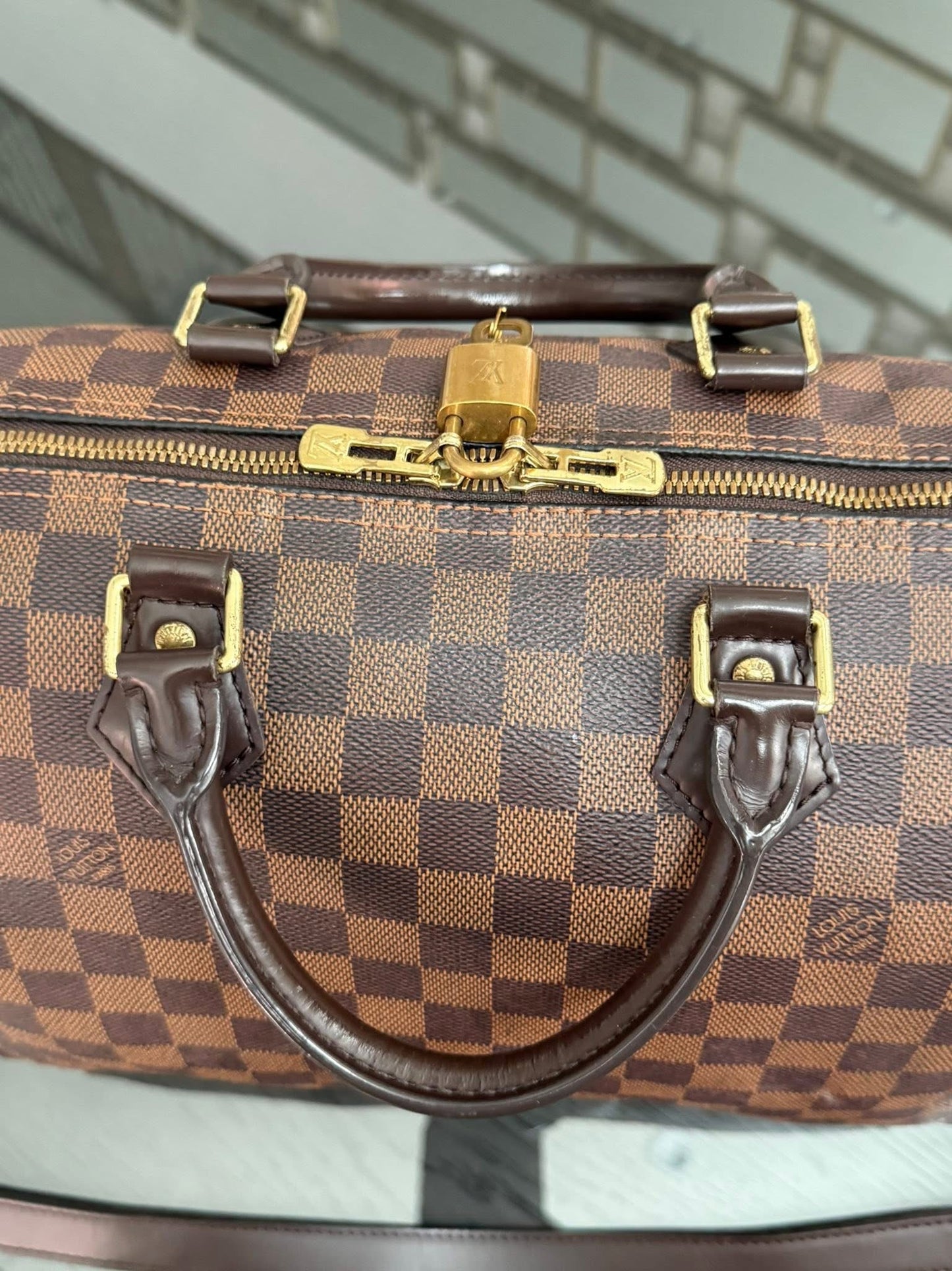 Speedy 30 Bandoulier in DE with 🔐 lock, Key, Original Strap, Insert Organizer and Dustbag -🗓️ Year: 2018