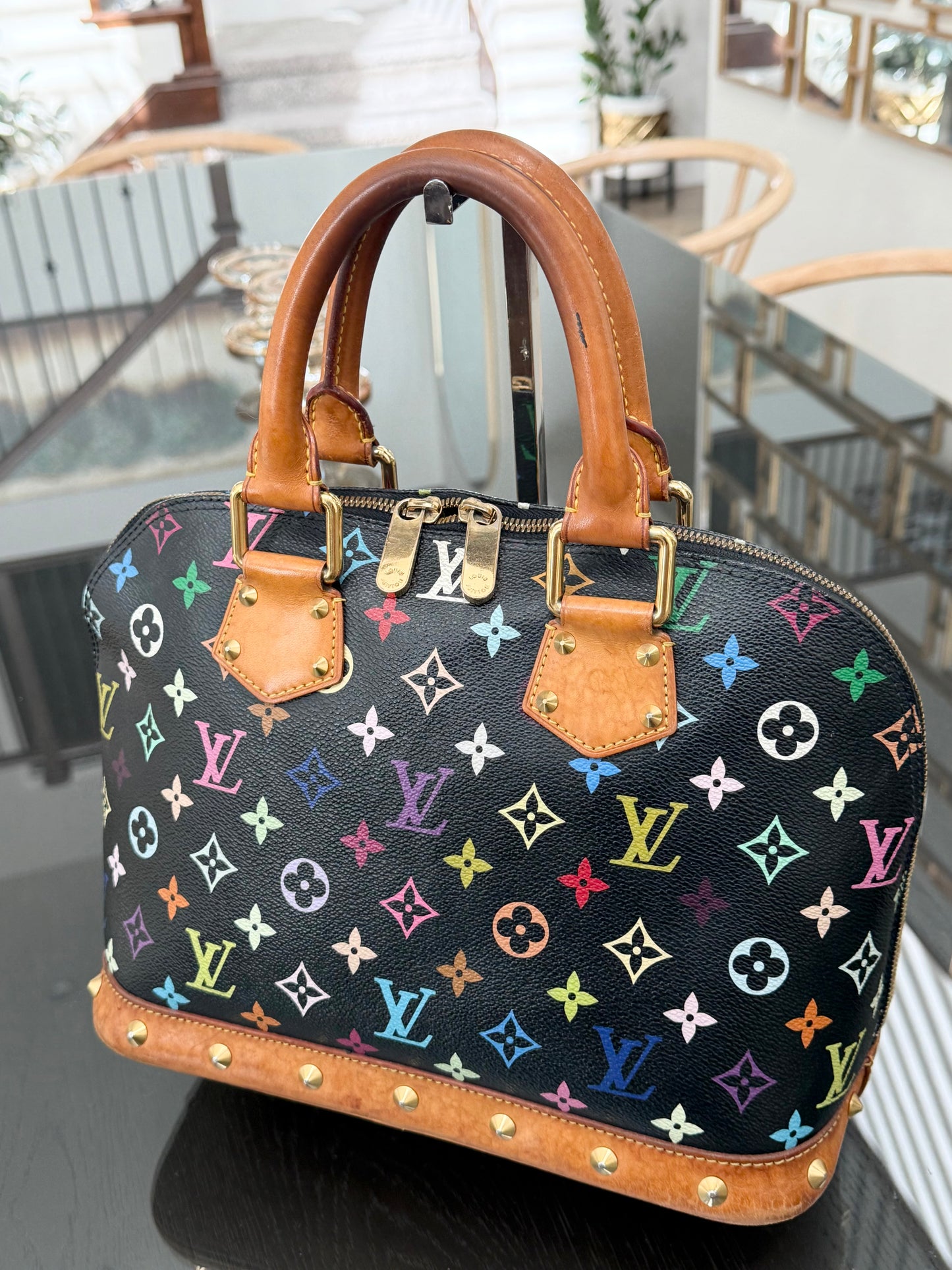 Multicolor Alma PM with Dustbag , Insert organizer and Twilly📅 Year: 2004