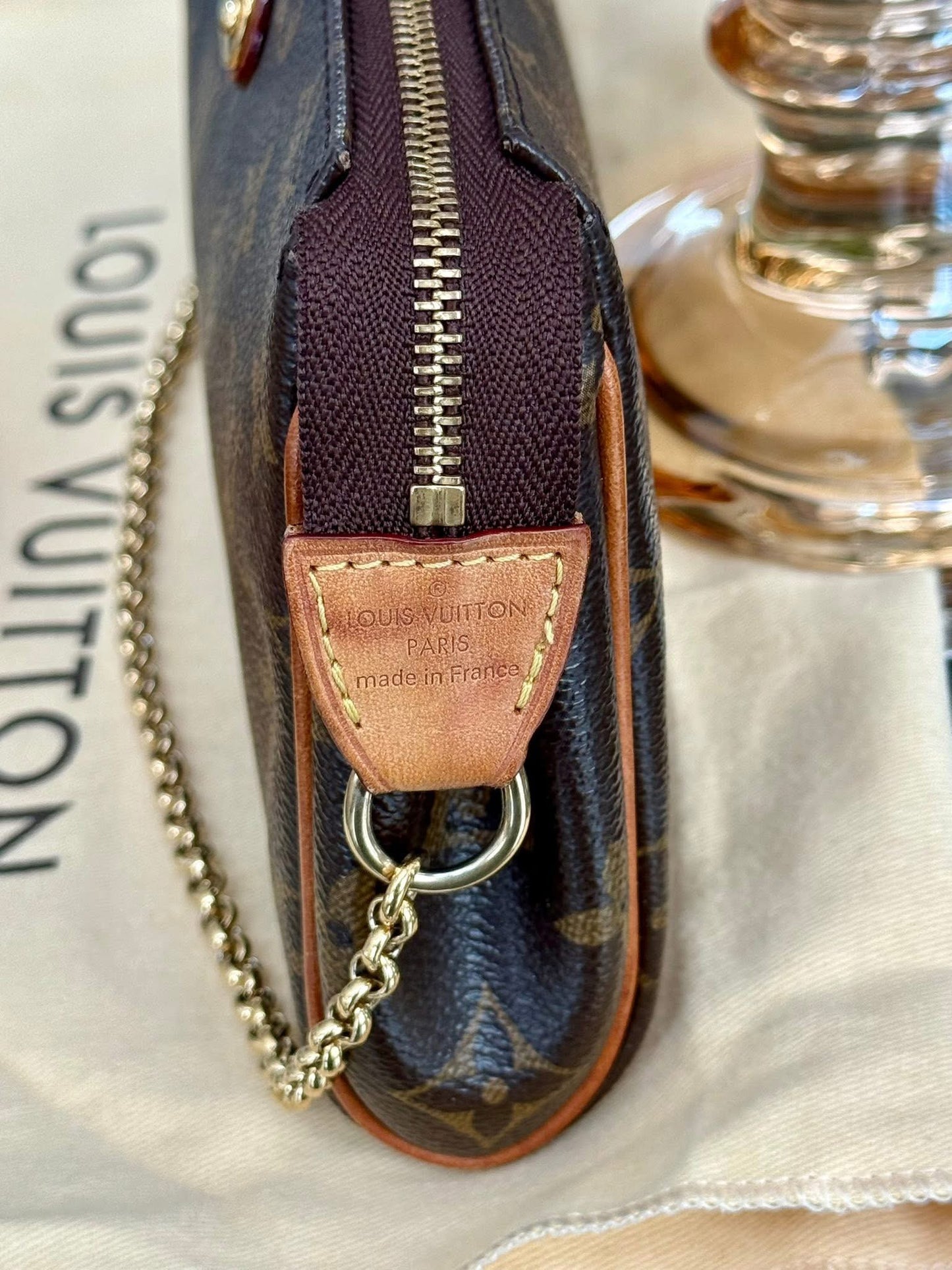 Eva Clutch with Original Strap,Box Dustbag and Insert Organizer 🗓️ Year: 2012