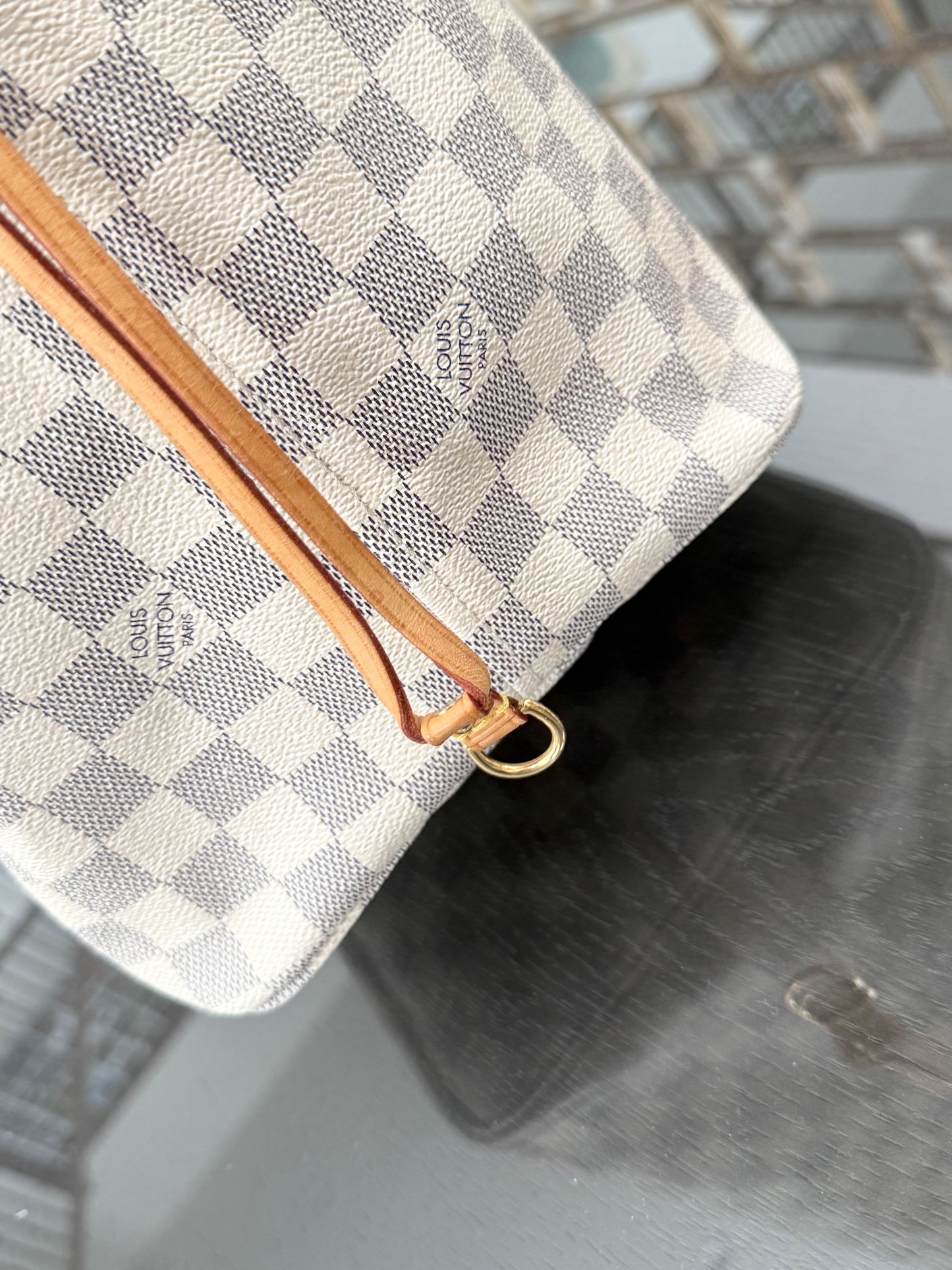Neverfull GM in Azur with Dustbag Insert Organizer 🗓️ Year: 2011