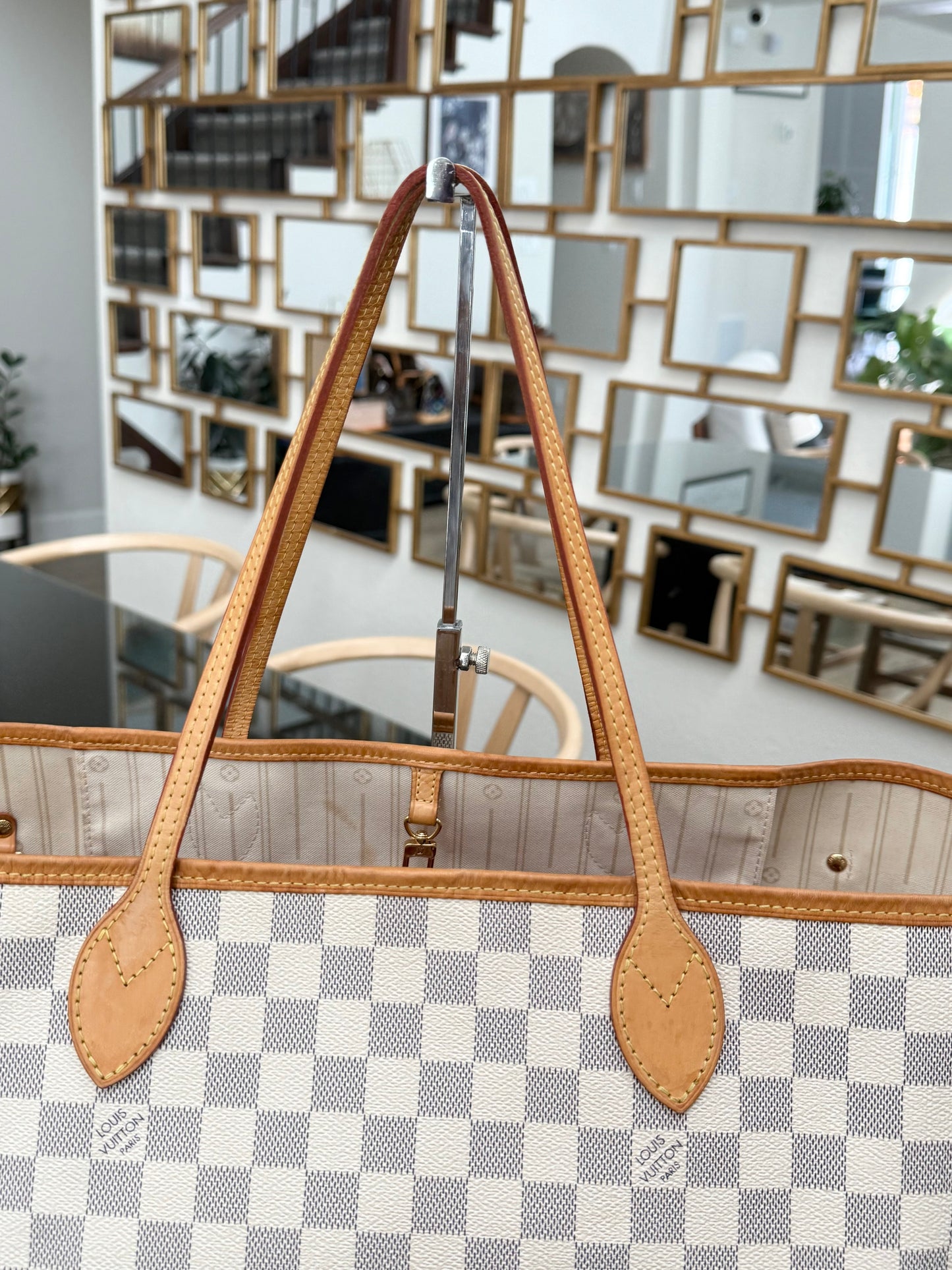 Neverfull GM in Azur with Dustbag Insert Organizer 🗓️ Year: 2011