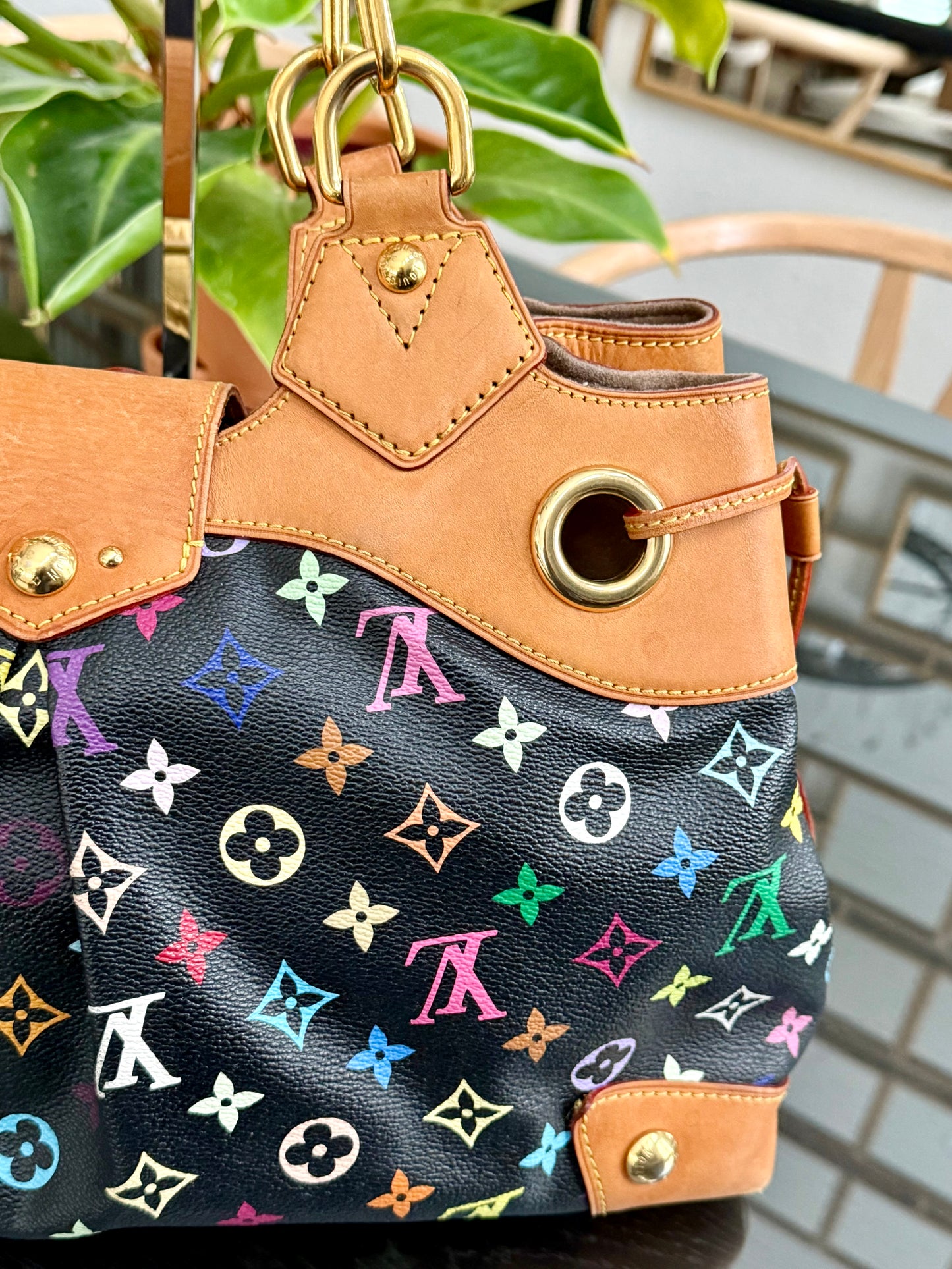 Multicolor in Black Ursula with Dustbag