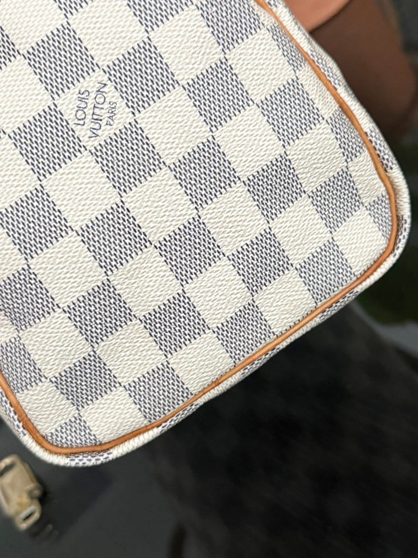 Speedy 25 in Damier Azur with lock 🔐 key and Dustbag -🗓️ Year 2007