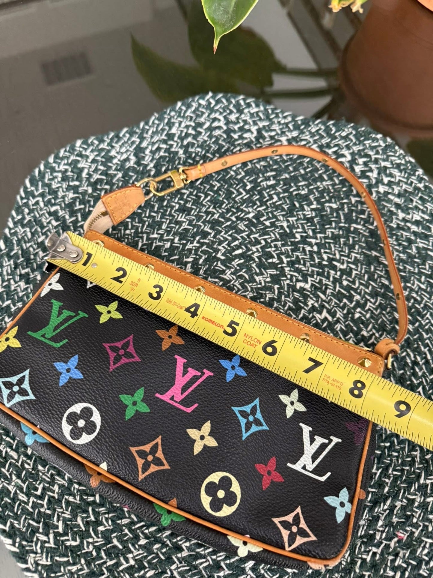 Multicolor Pochette Accessories with Dustbag and Strap 📅 Year: 2003