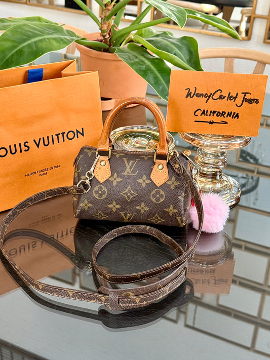 Mini Speedy with Strap🍒Circa 80’s