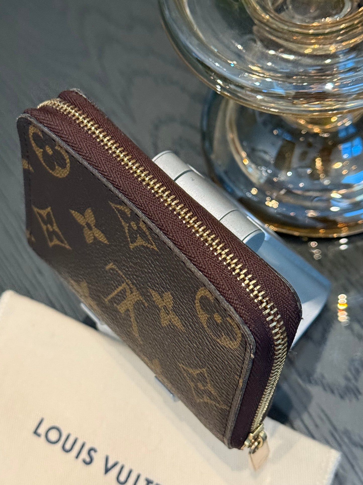 Monogram Zippy Compact Wallet with Dustbag 🗓️ Year: 2014
