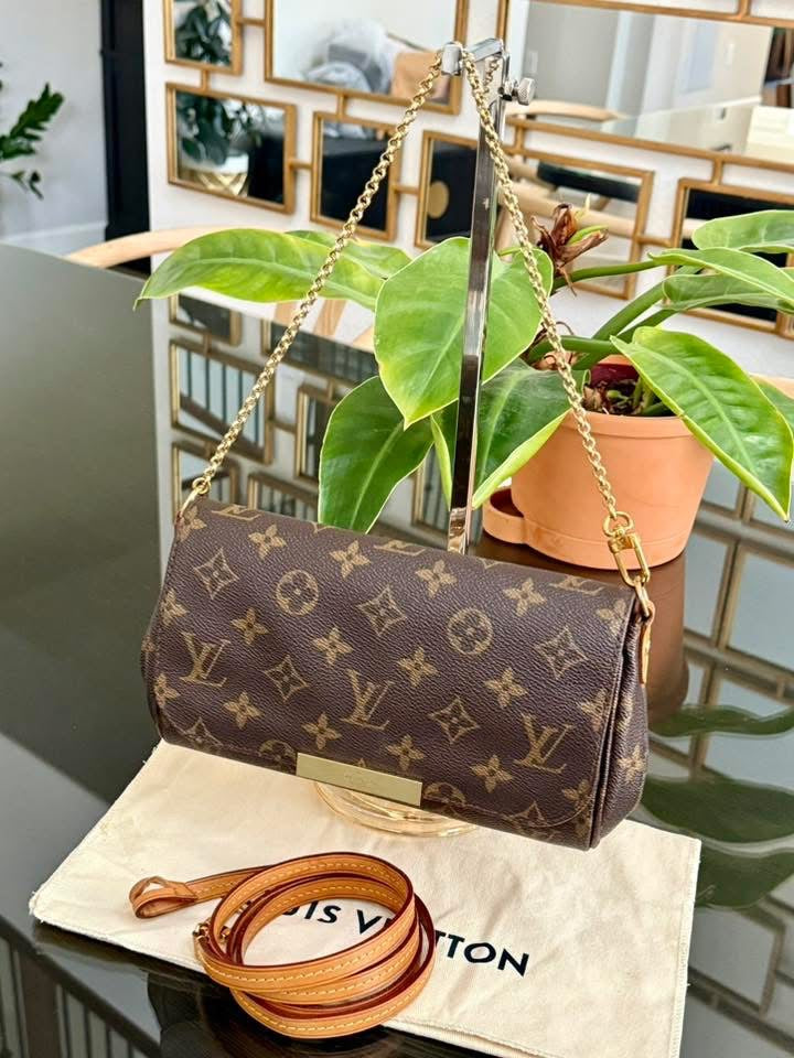 Favorite PM in Monogram with Original Strap, Dustbag, Insert Organizer, Box and Paper bag 🗓️ Year: 2015