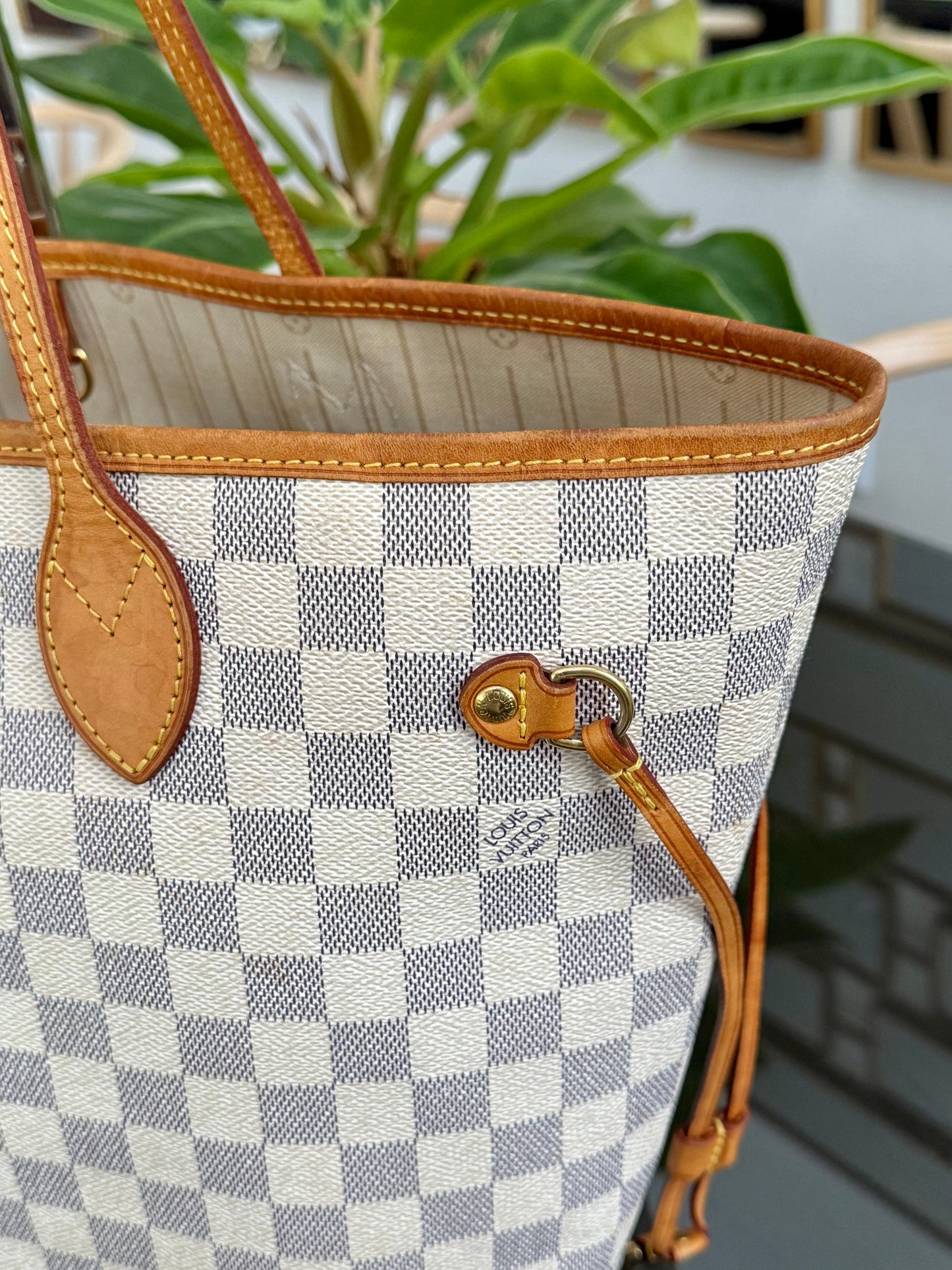 Neverfull MM in Azur with Insert Organizer 🗓️ Year: 2011