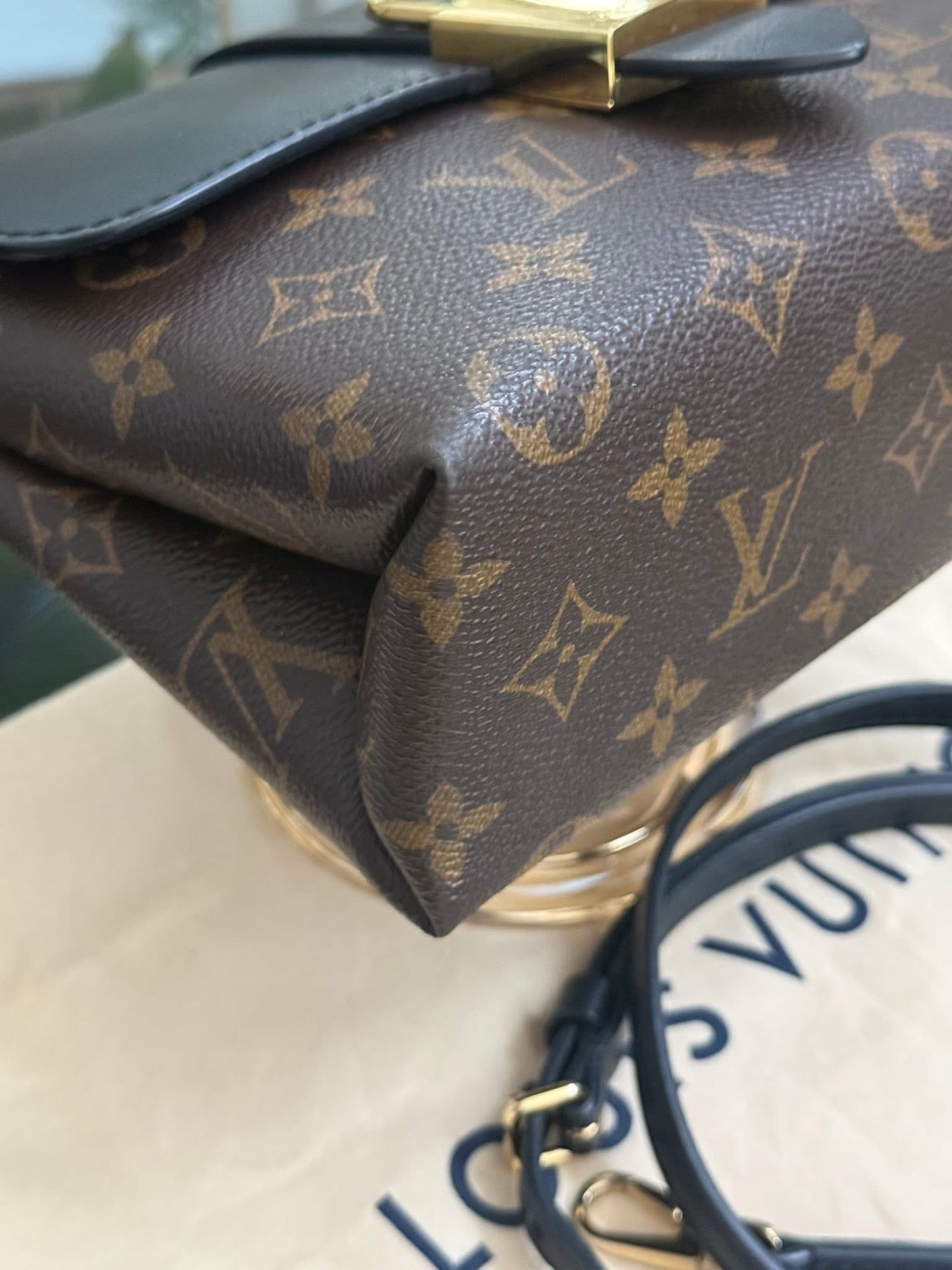 Locky BB Monogram Noir with Original Strap, Dustbag, Box and Paper bag - 📅 Year: 2019