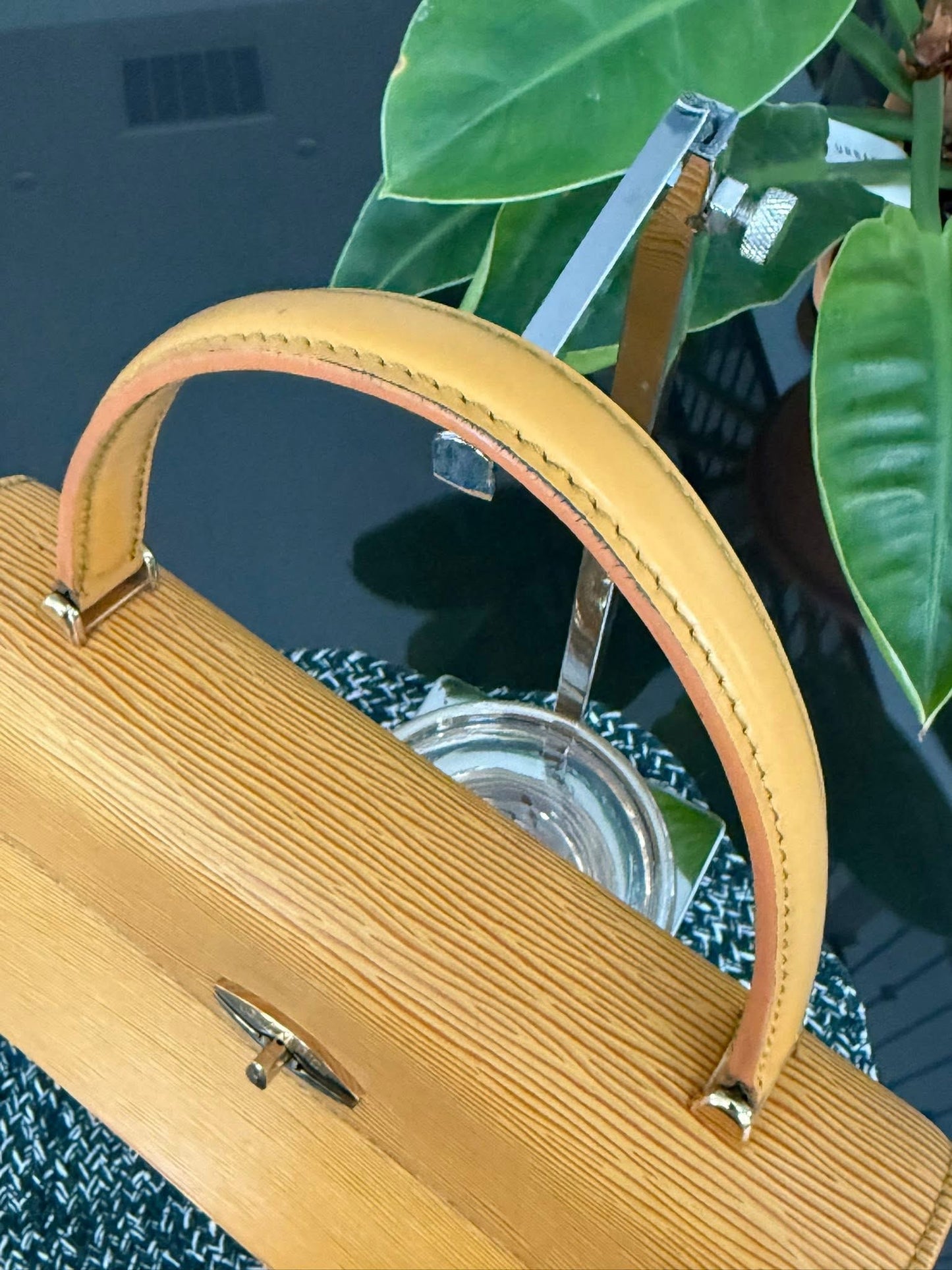 Epi Malesherbes Handbag in Tassil Yellow 🗓️ Year: 1995